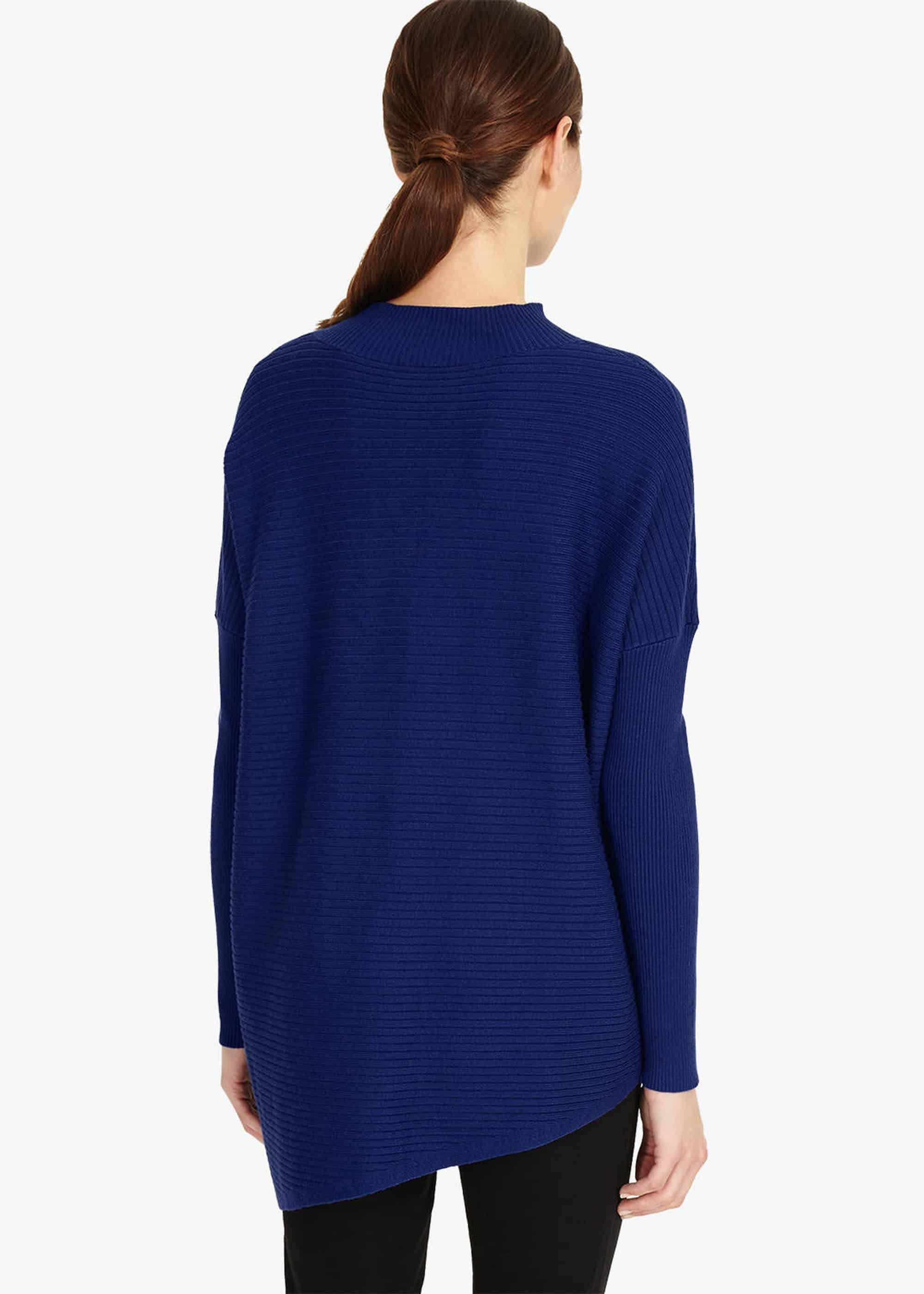 Adalie Asymmetric Chunky Knitted Jumper