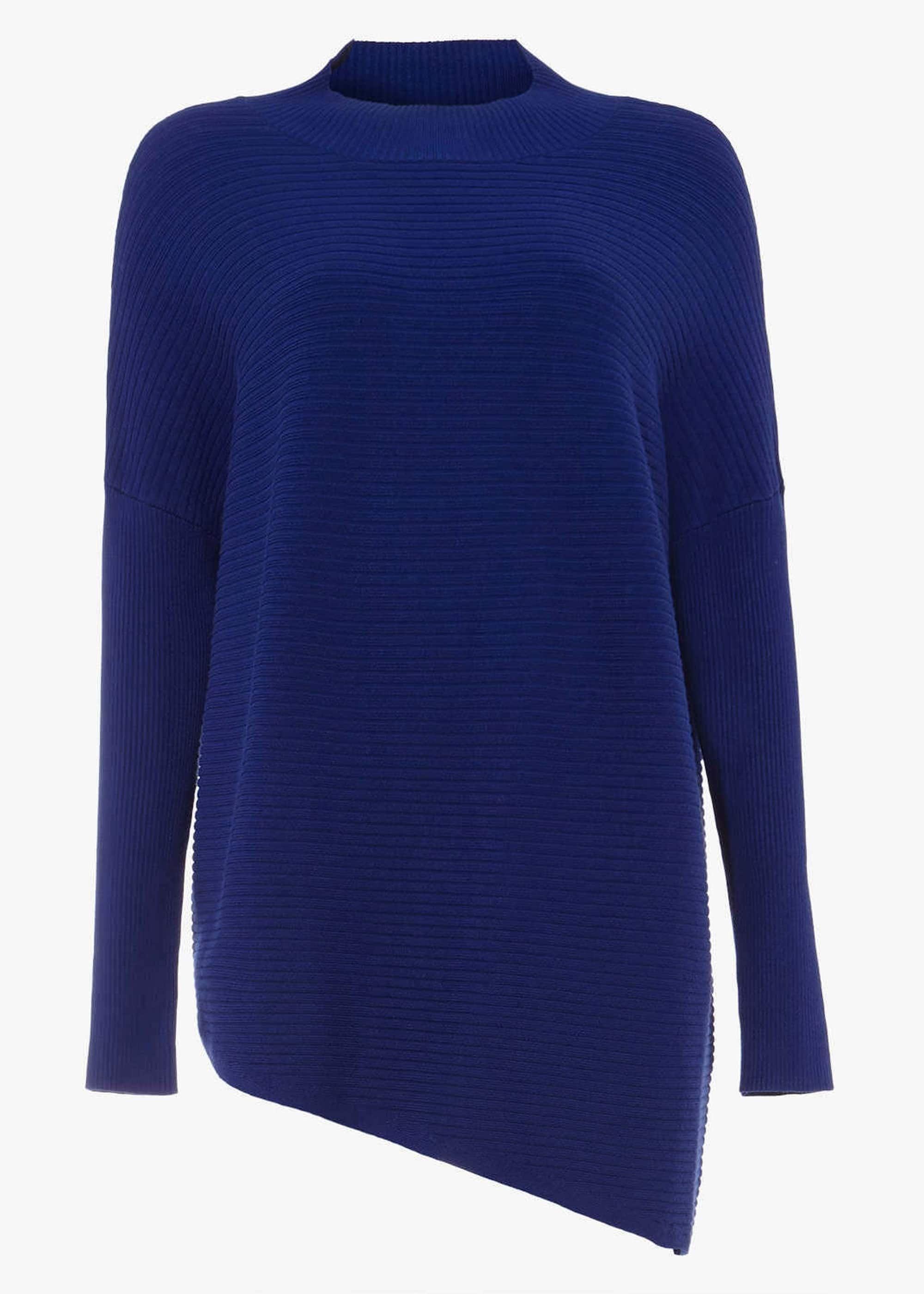 Adalie Asymmetric Chunky Knitted Jumper
