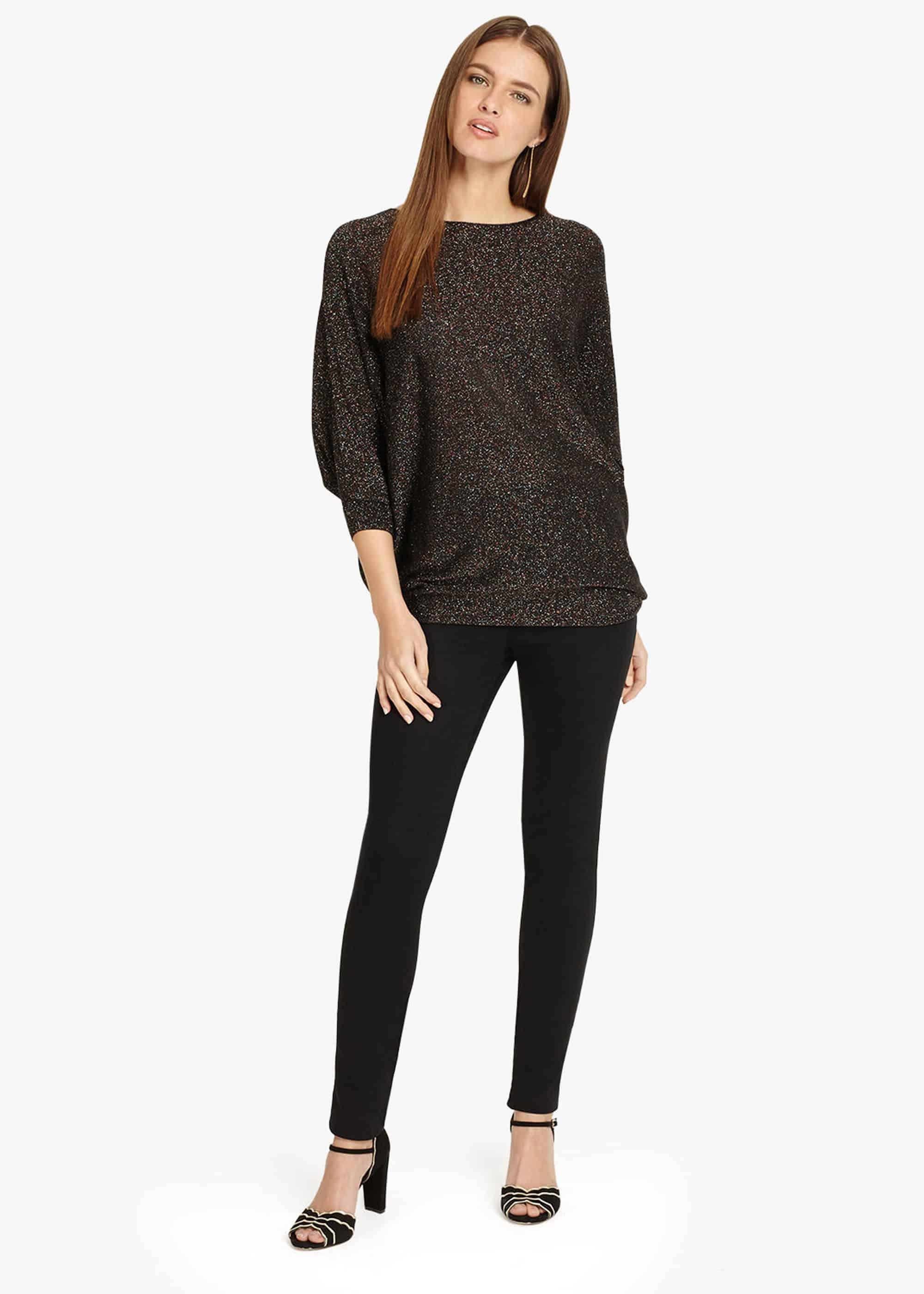 Becca Multi-Coloured Shimmer Batwing Jumper