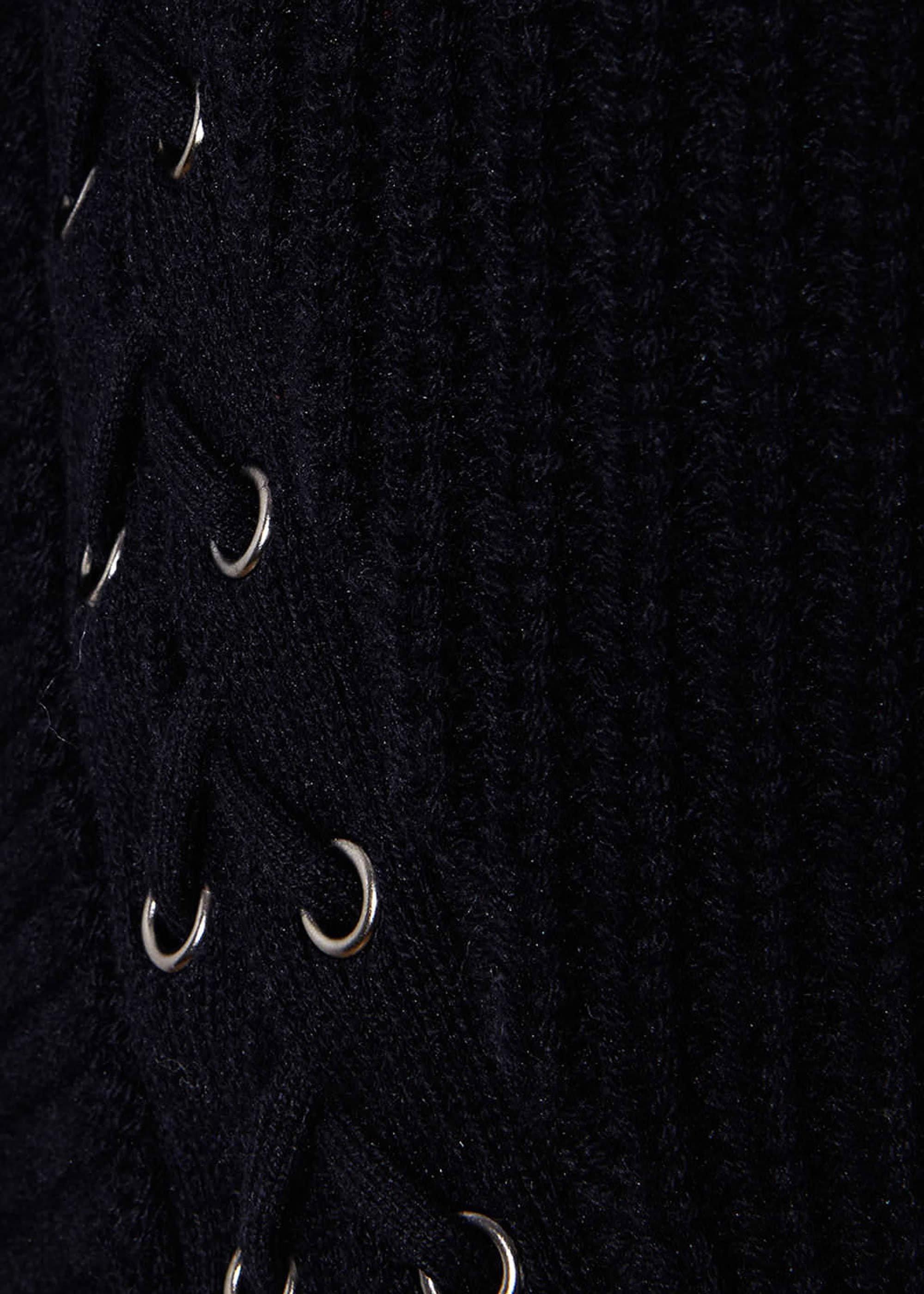 Loraina Lace Up Knitted Jumper