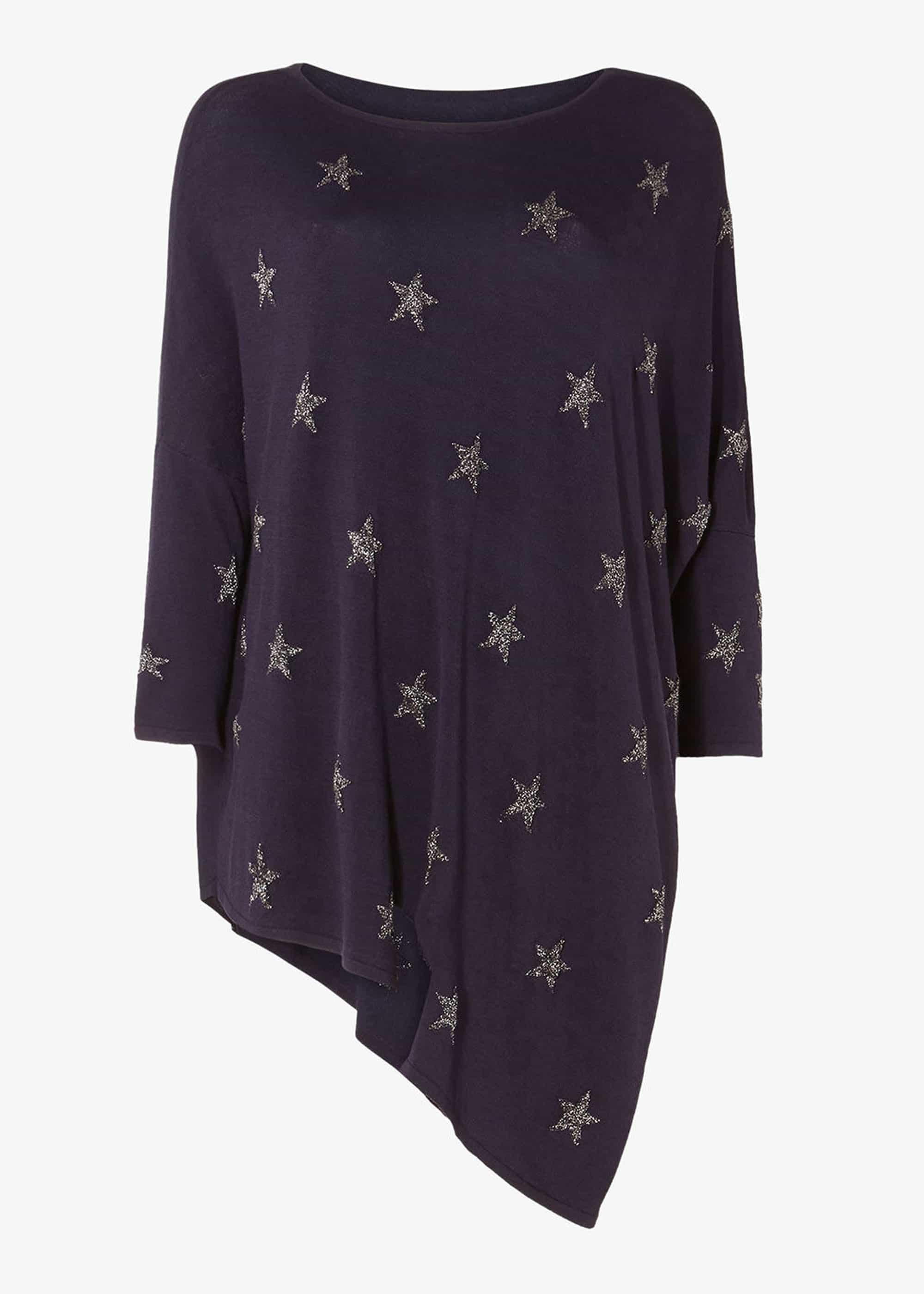 Sachi Star Asymmetric Knit Top