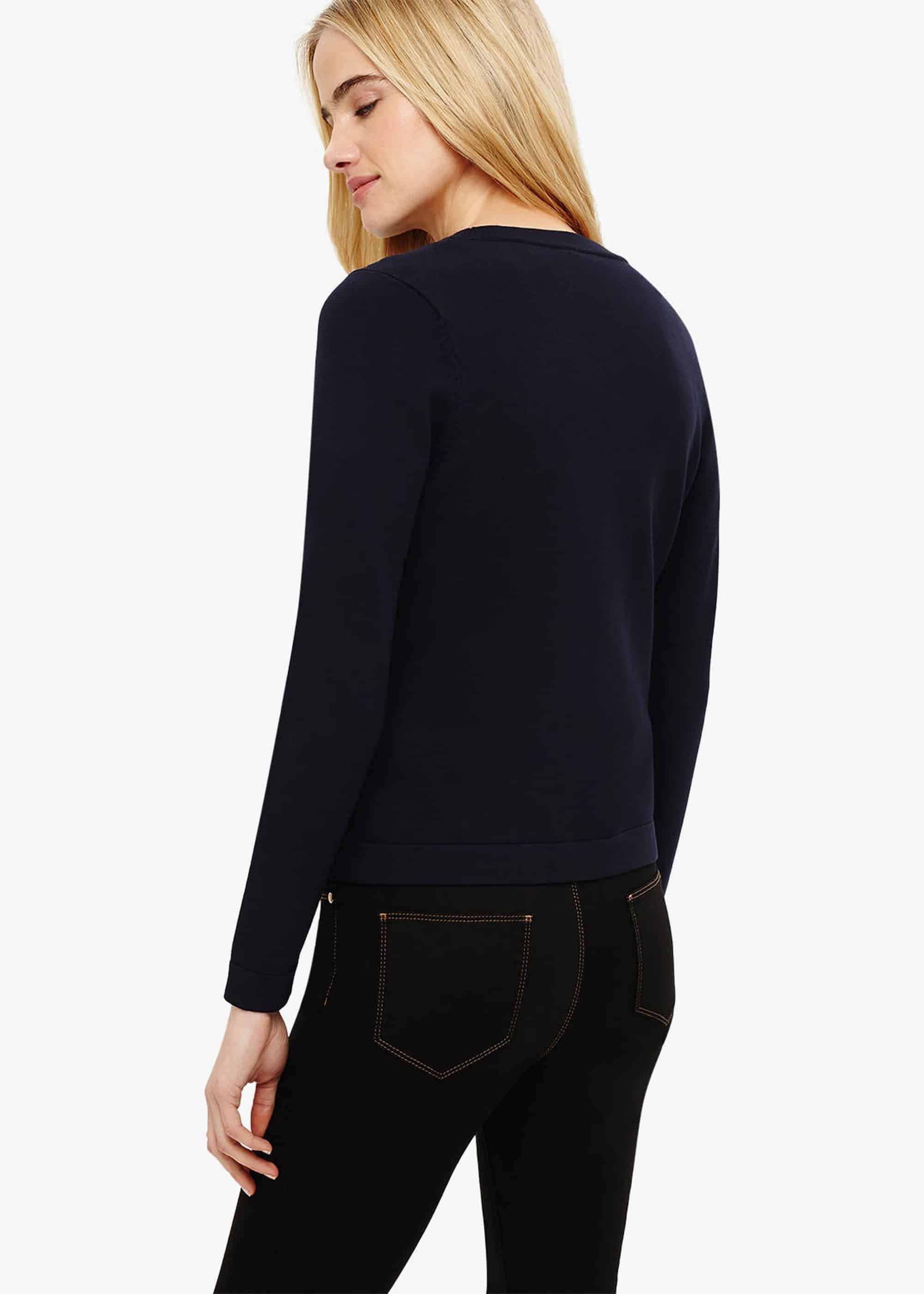 Brielle Biker Knitted Cardigan