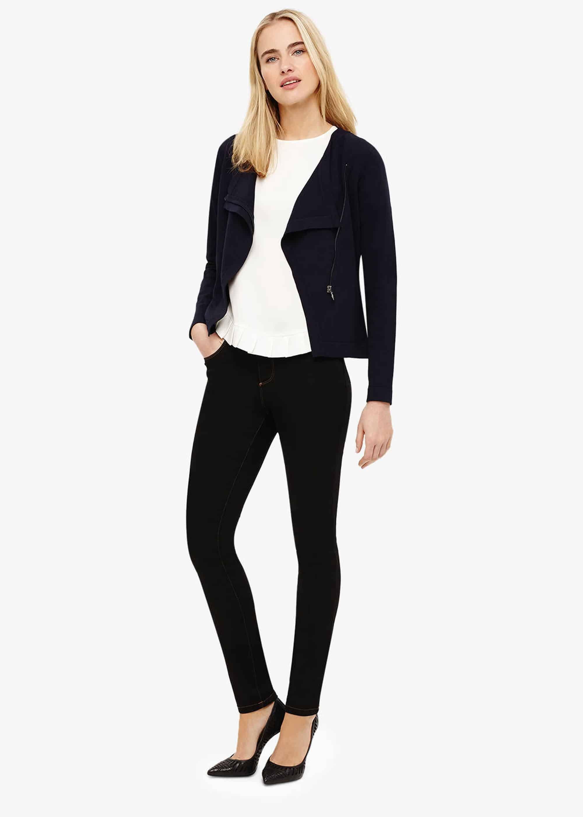 Brielle Biker Knitted Cardigan