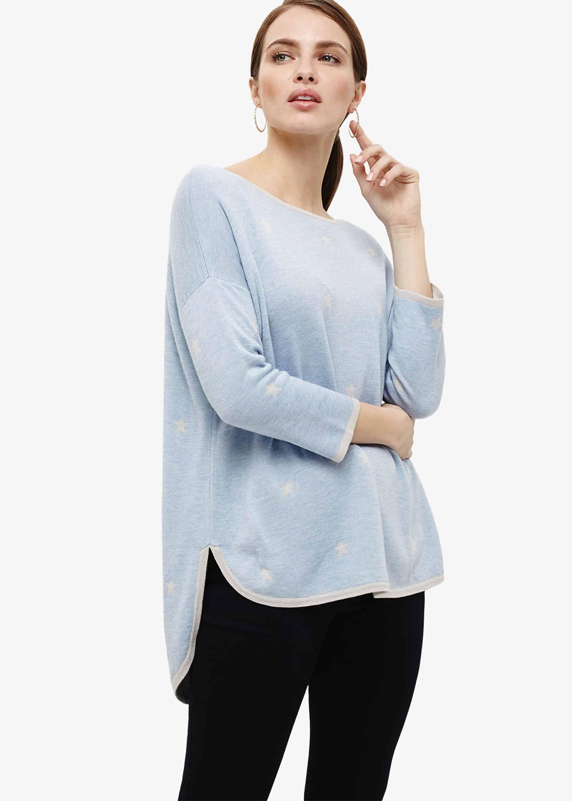 Megg Star Knit Top