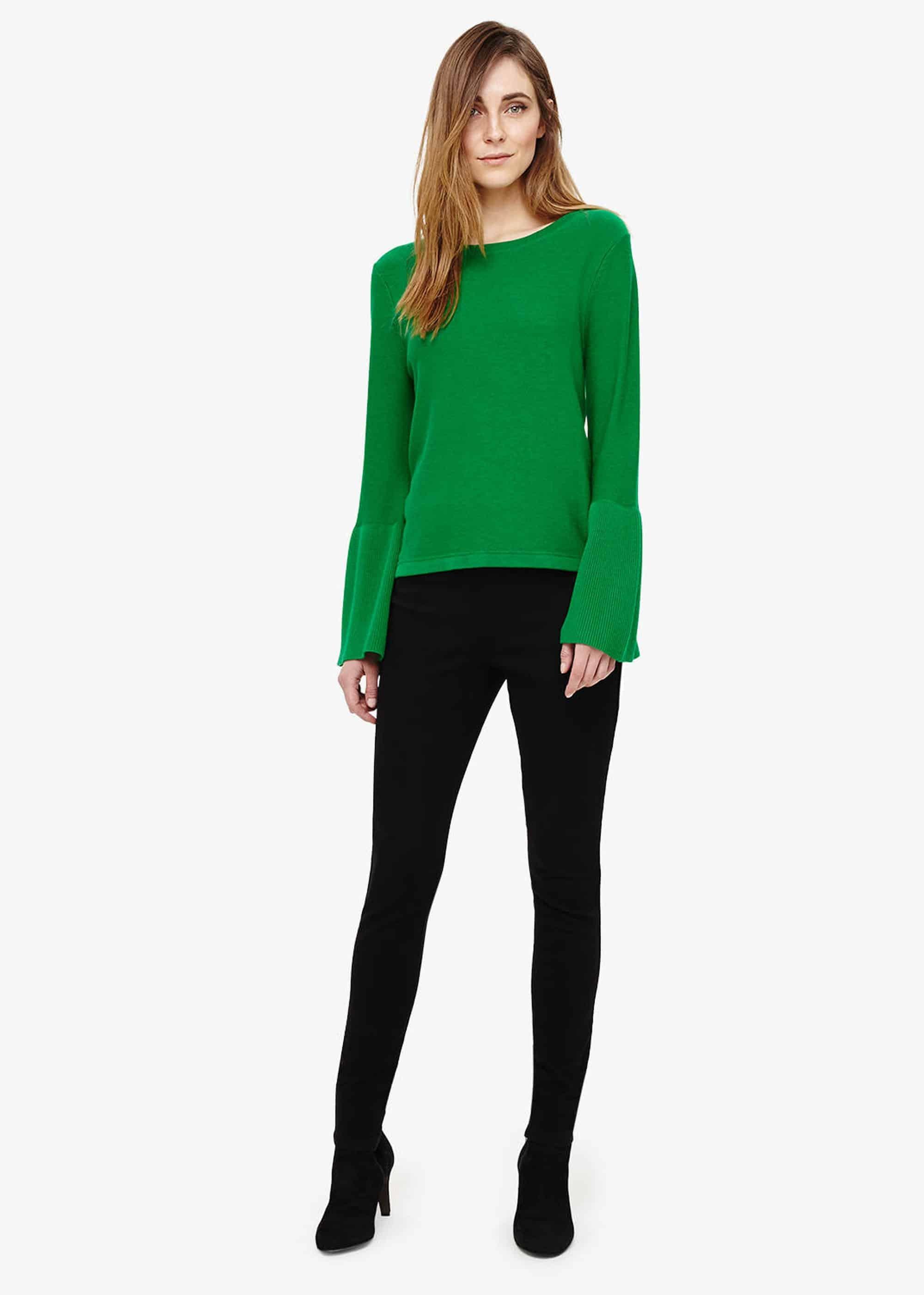 Flori Bell Sleeve Knit Top