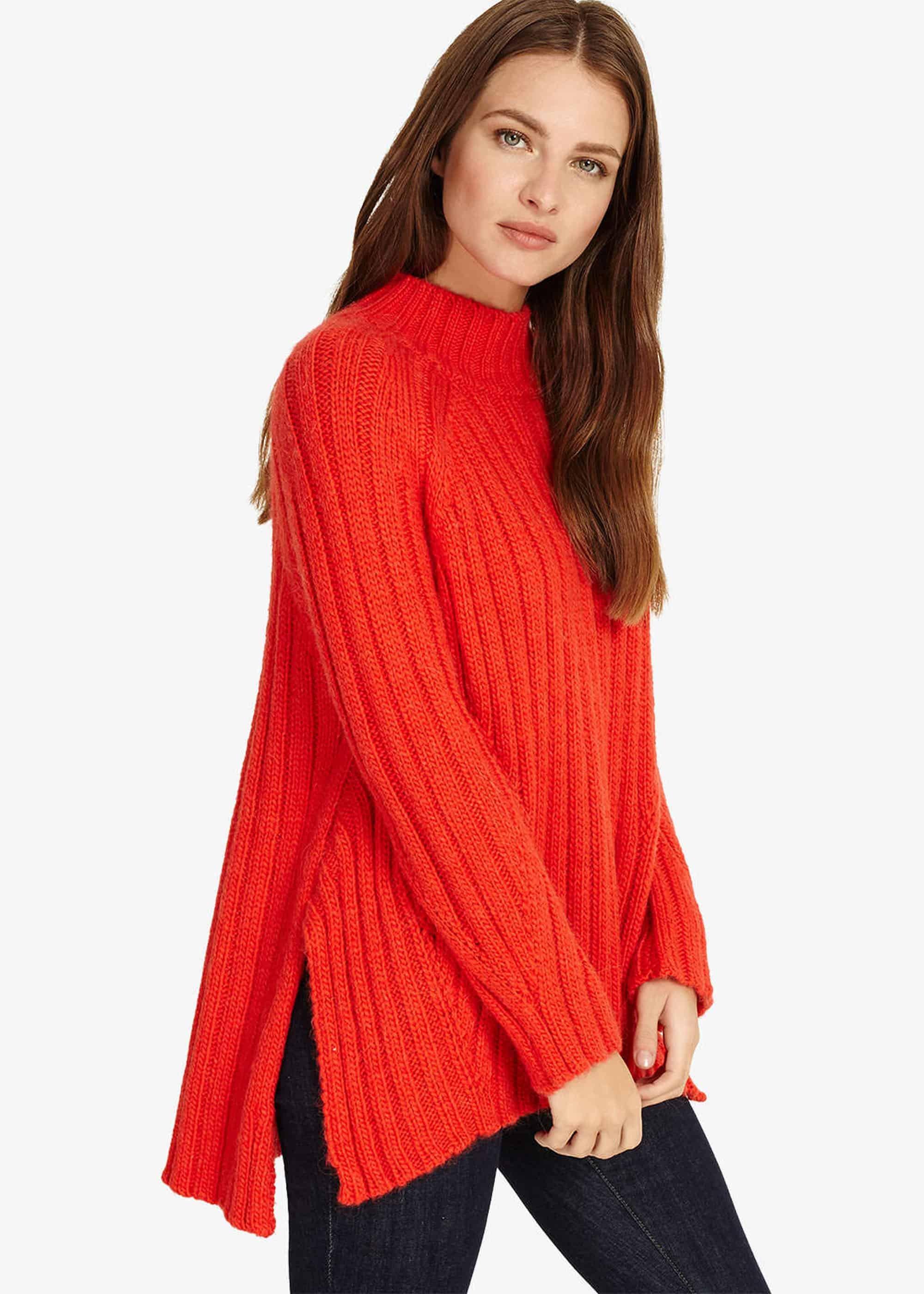 Fae Chunky Step Hem Knitted Jumper