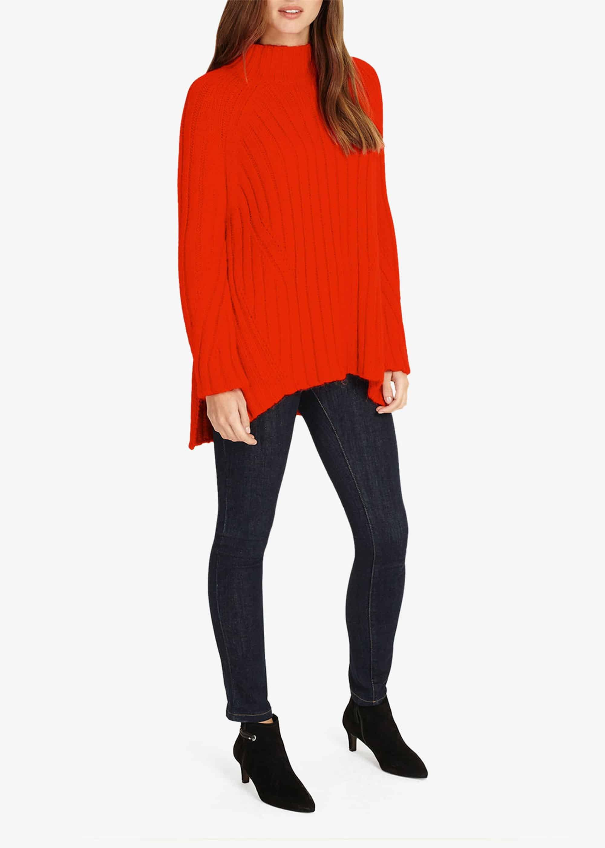 Fae Chunky Step Hem Knitted Jumper