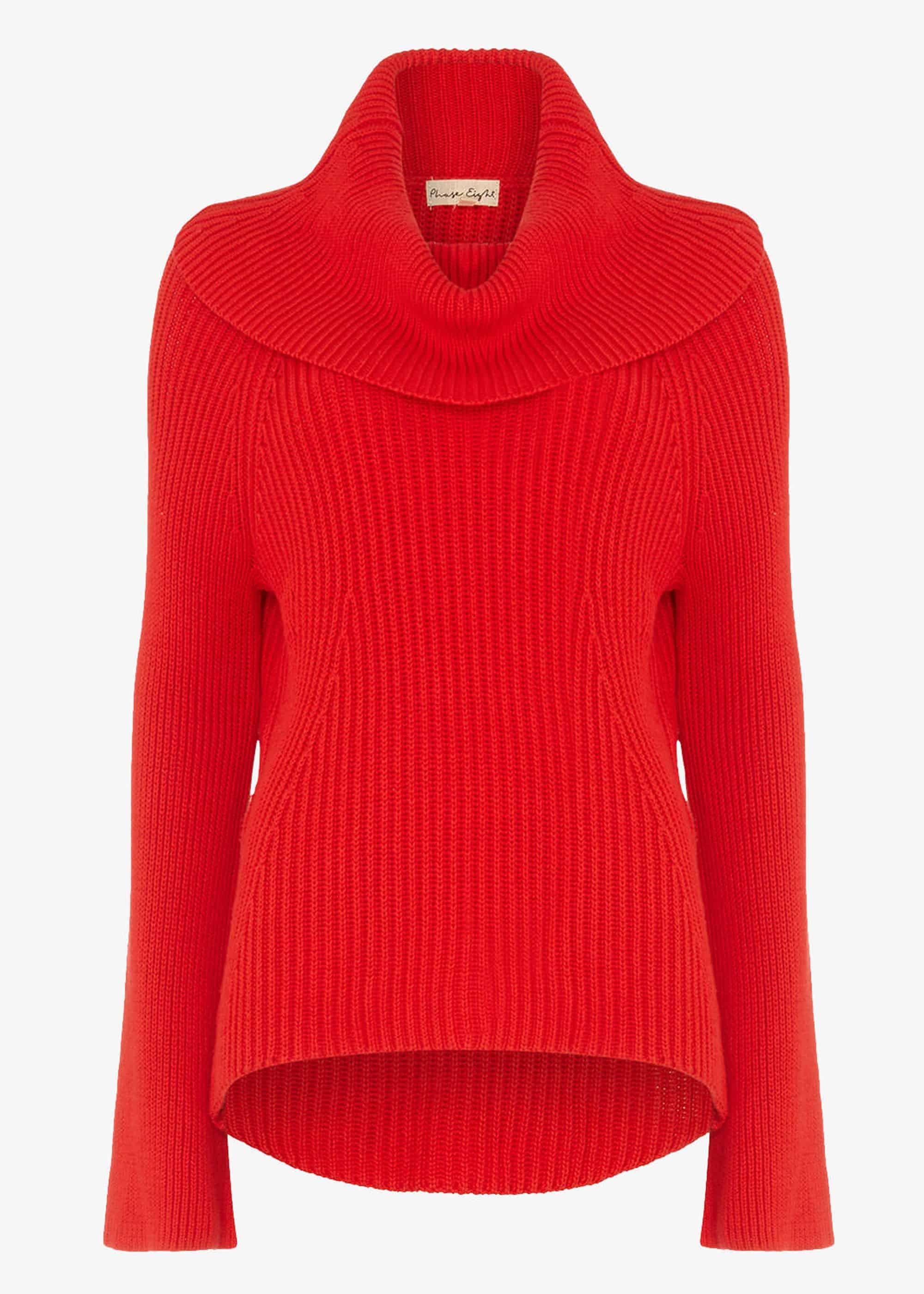 Cateline Cowl Swing Knitted Jumper