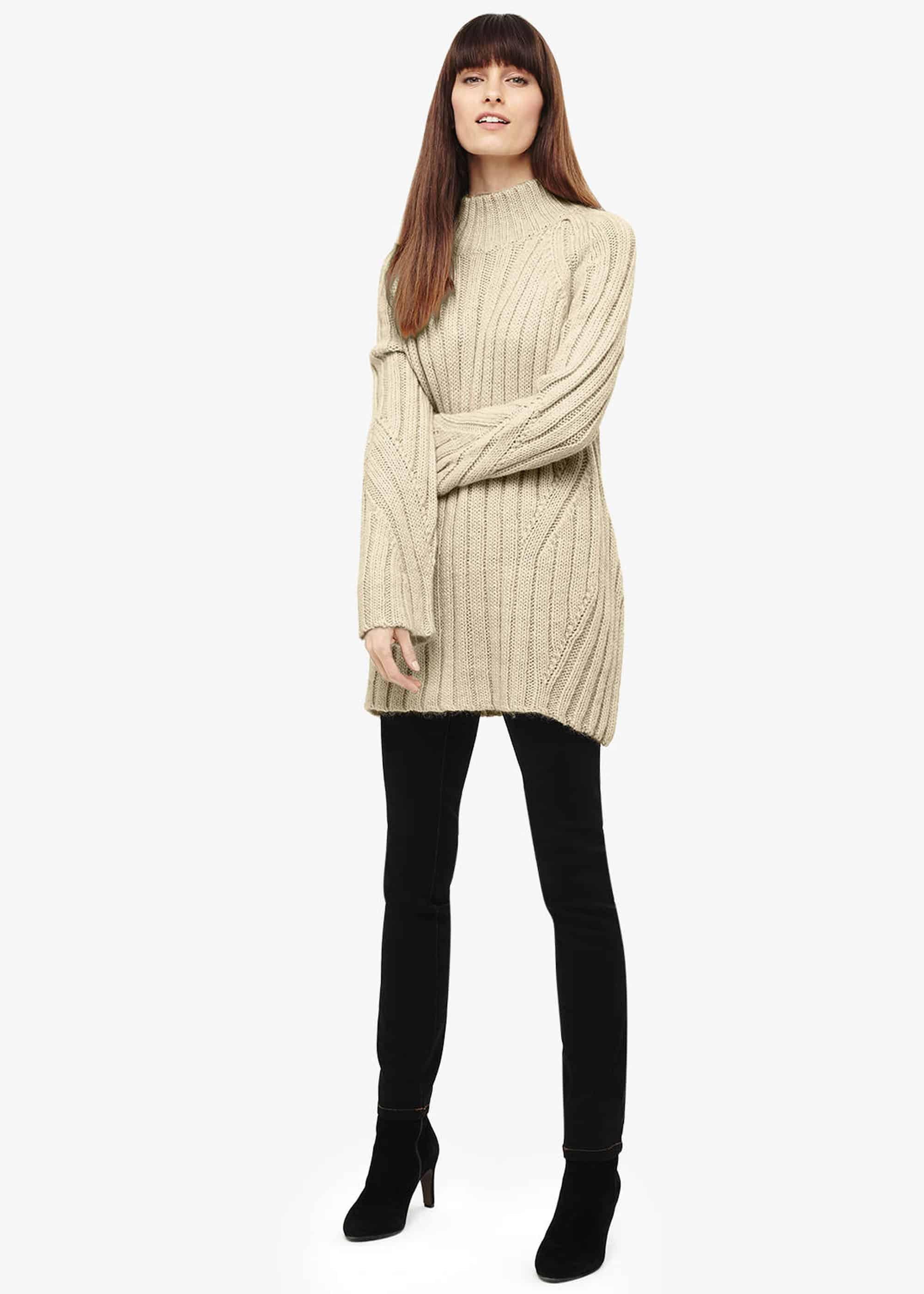 Fae Chunky Step Hem Knitted Jumper