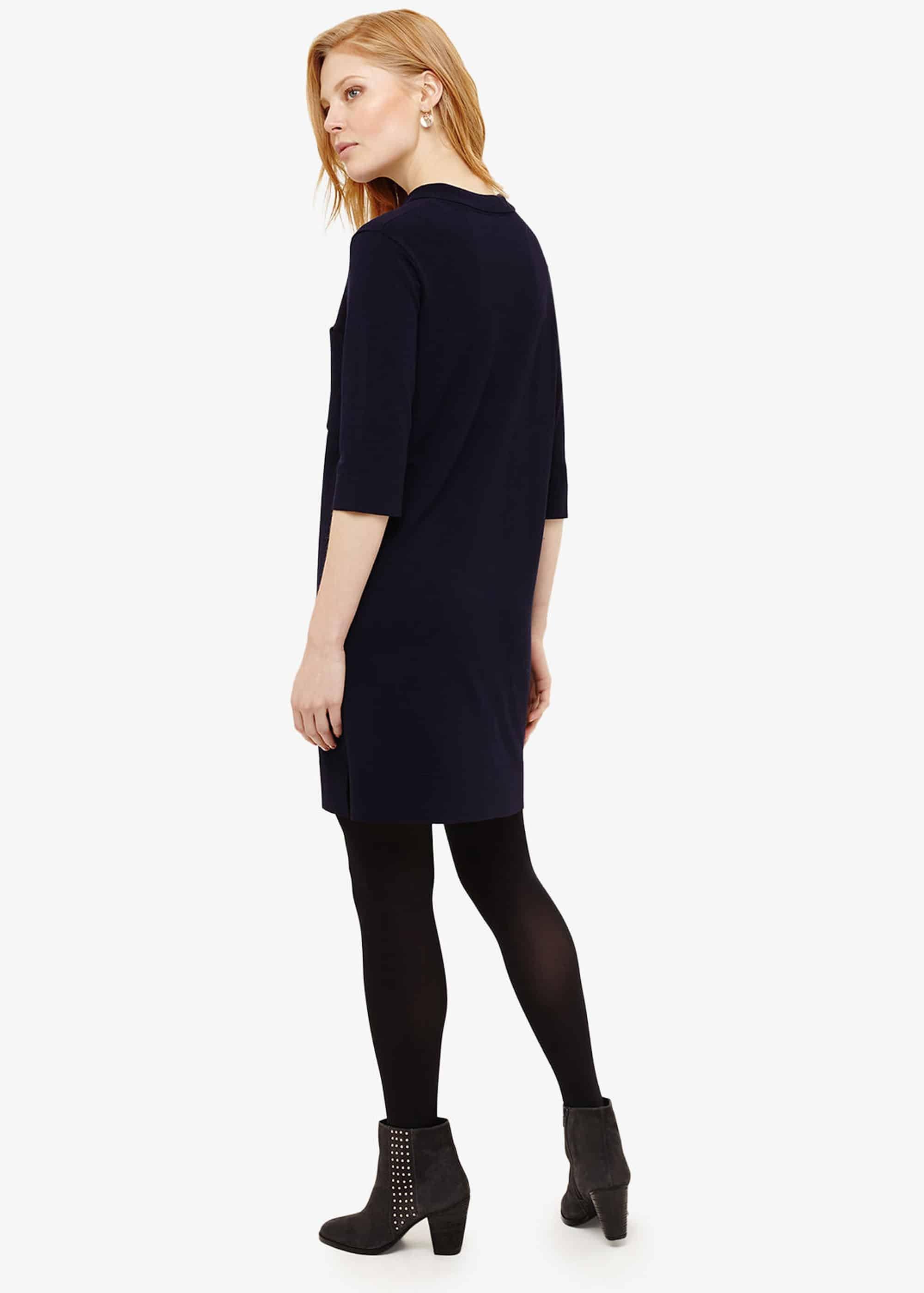 Paige Pocket Shirt Knitted Tunic