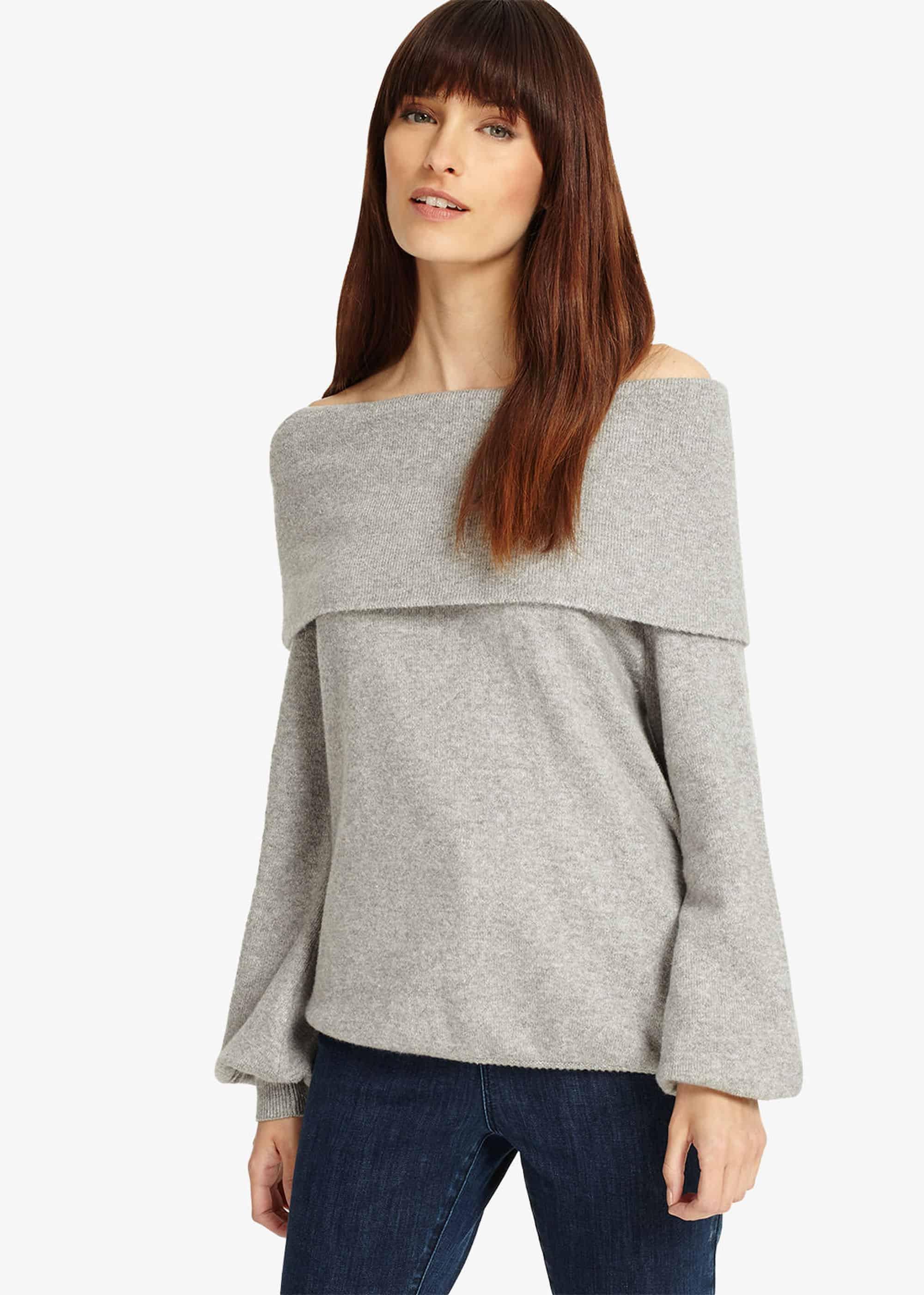 Bernita Bardot Knitted Jumper