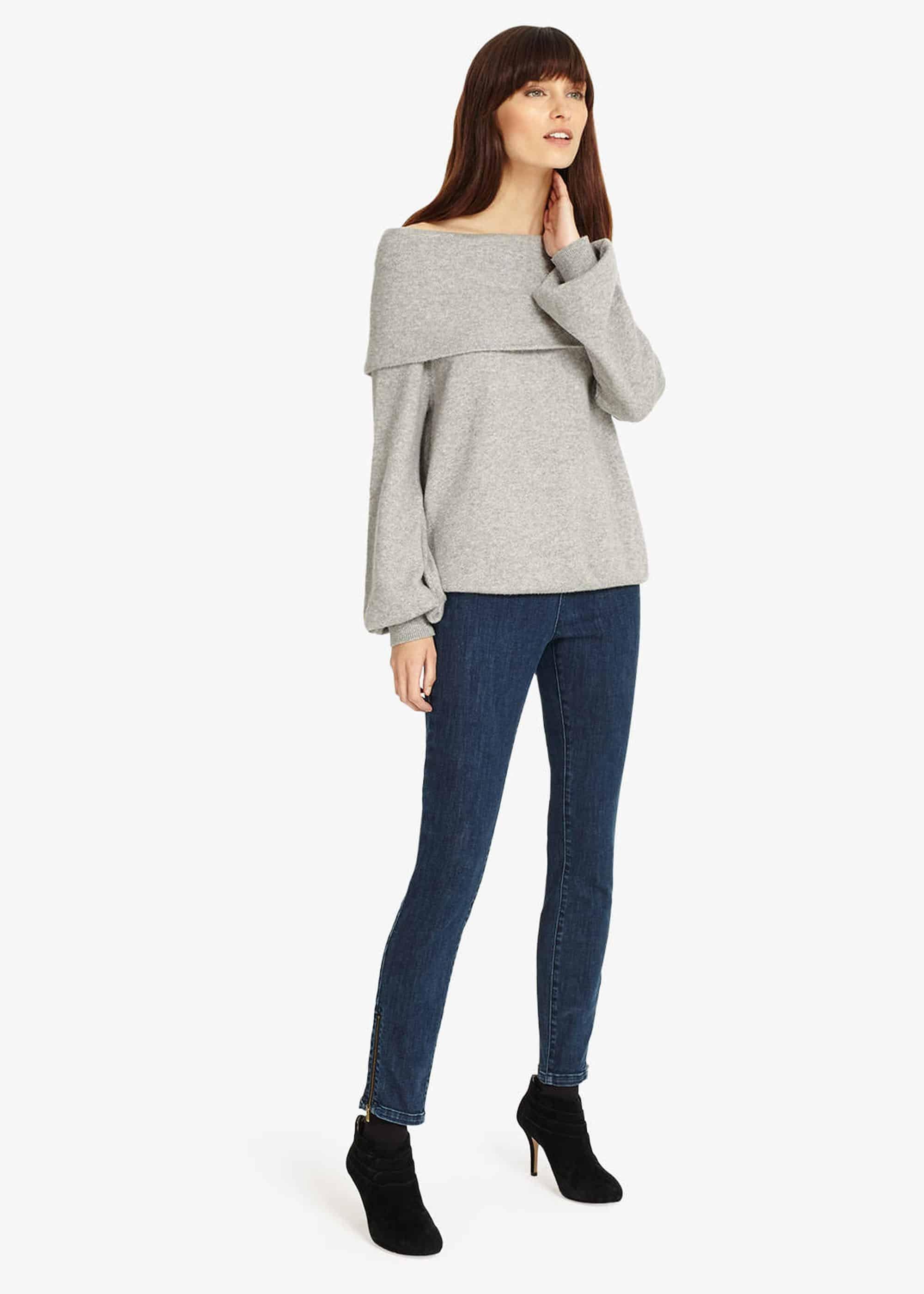 Bernita Bardot Knitted Jumper