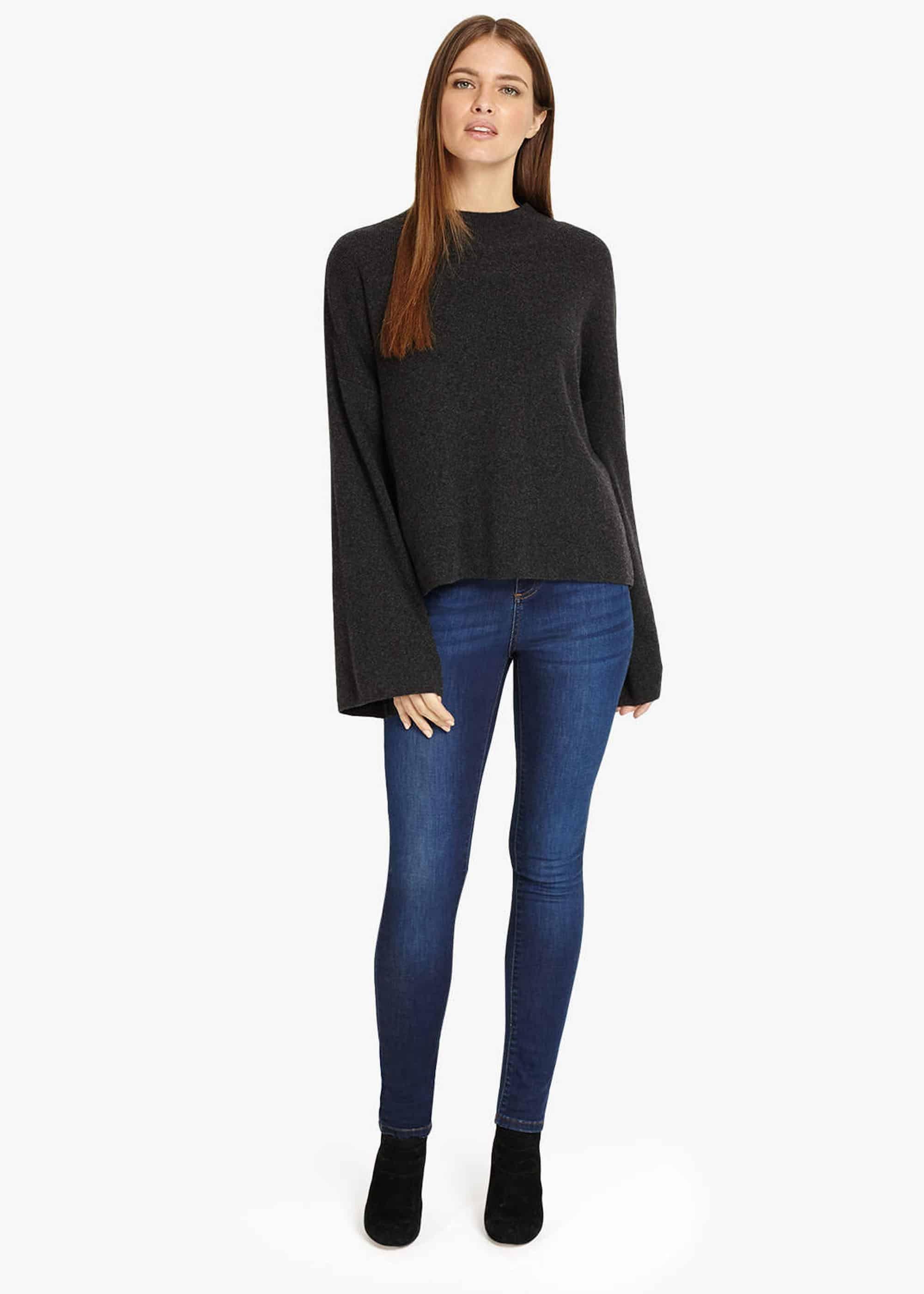 Francina Flared Sleeve Knitted Jumper