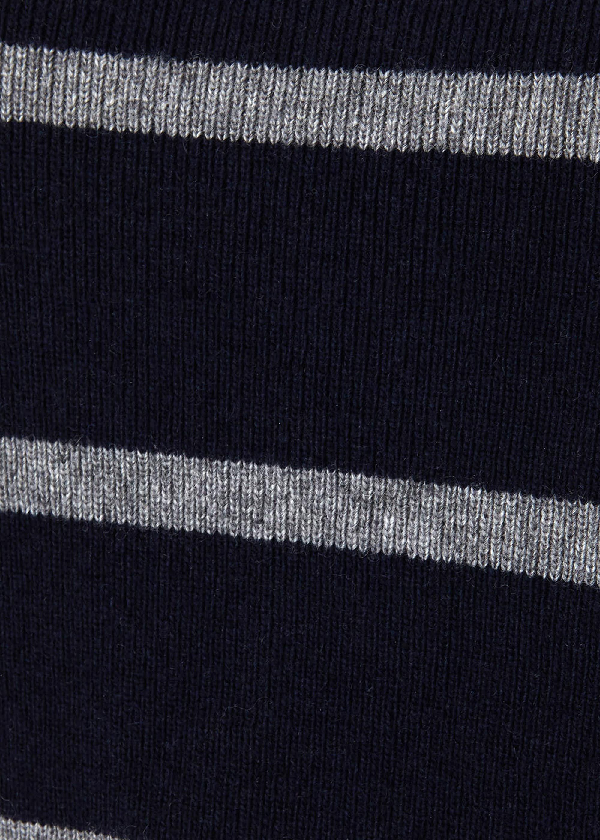 Francina Stripe Flared Sleeve Knitted Jumper