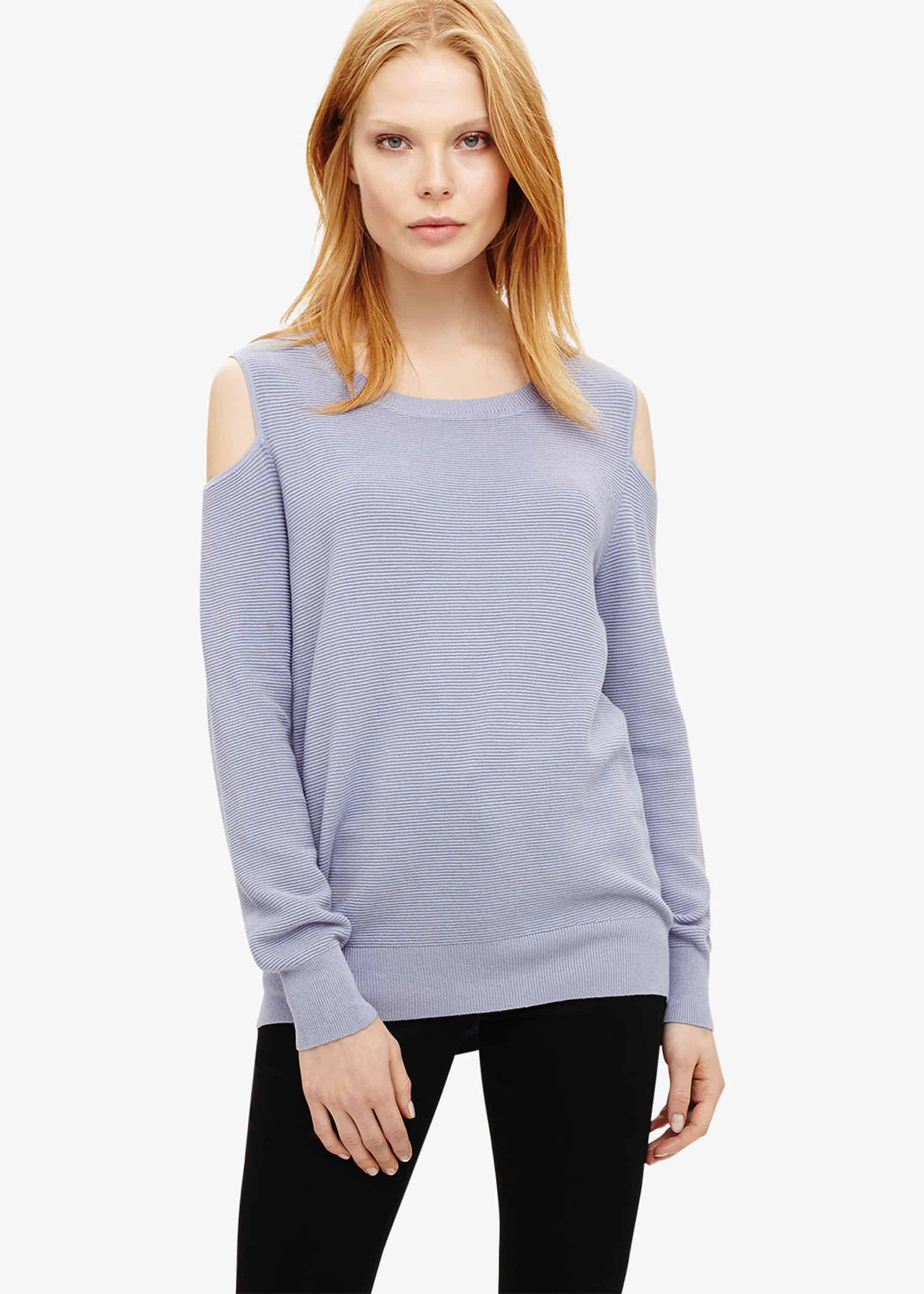 Cortney Cold Shoulder Knit Top