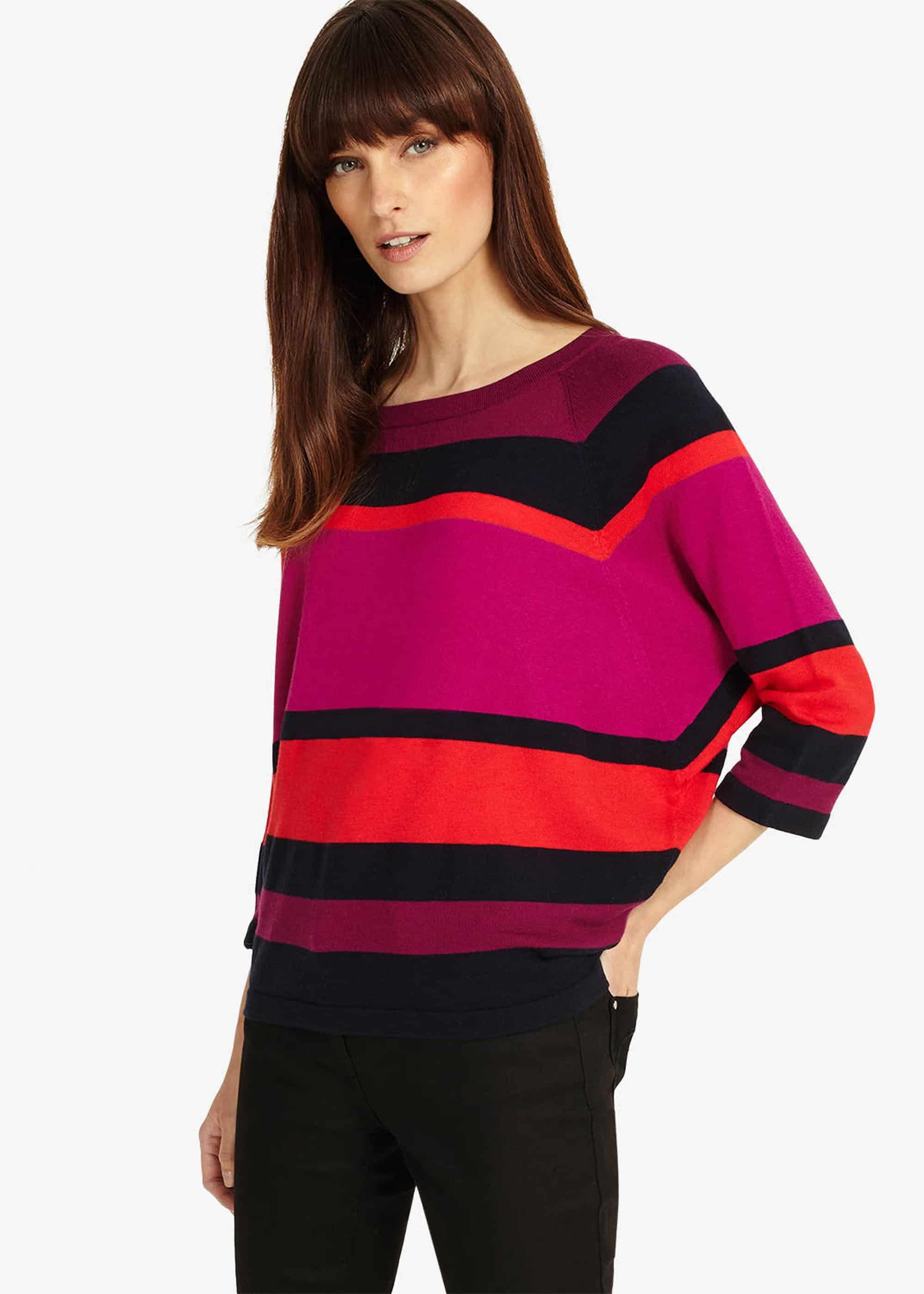 Sabra Stripe Knit Top