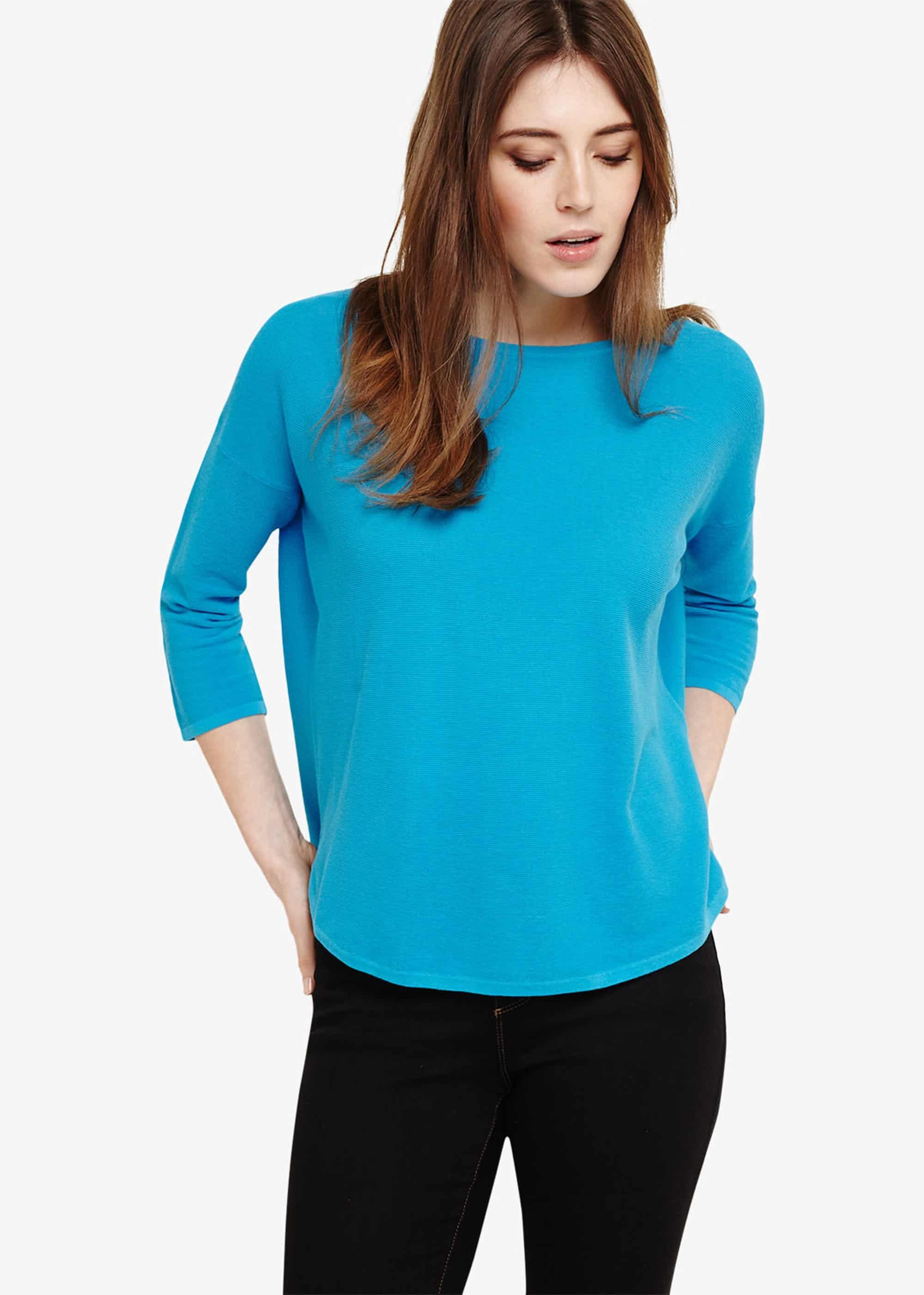 Megg Cotton Lightweight Knit Top