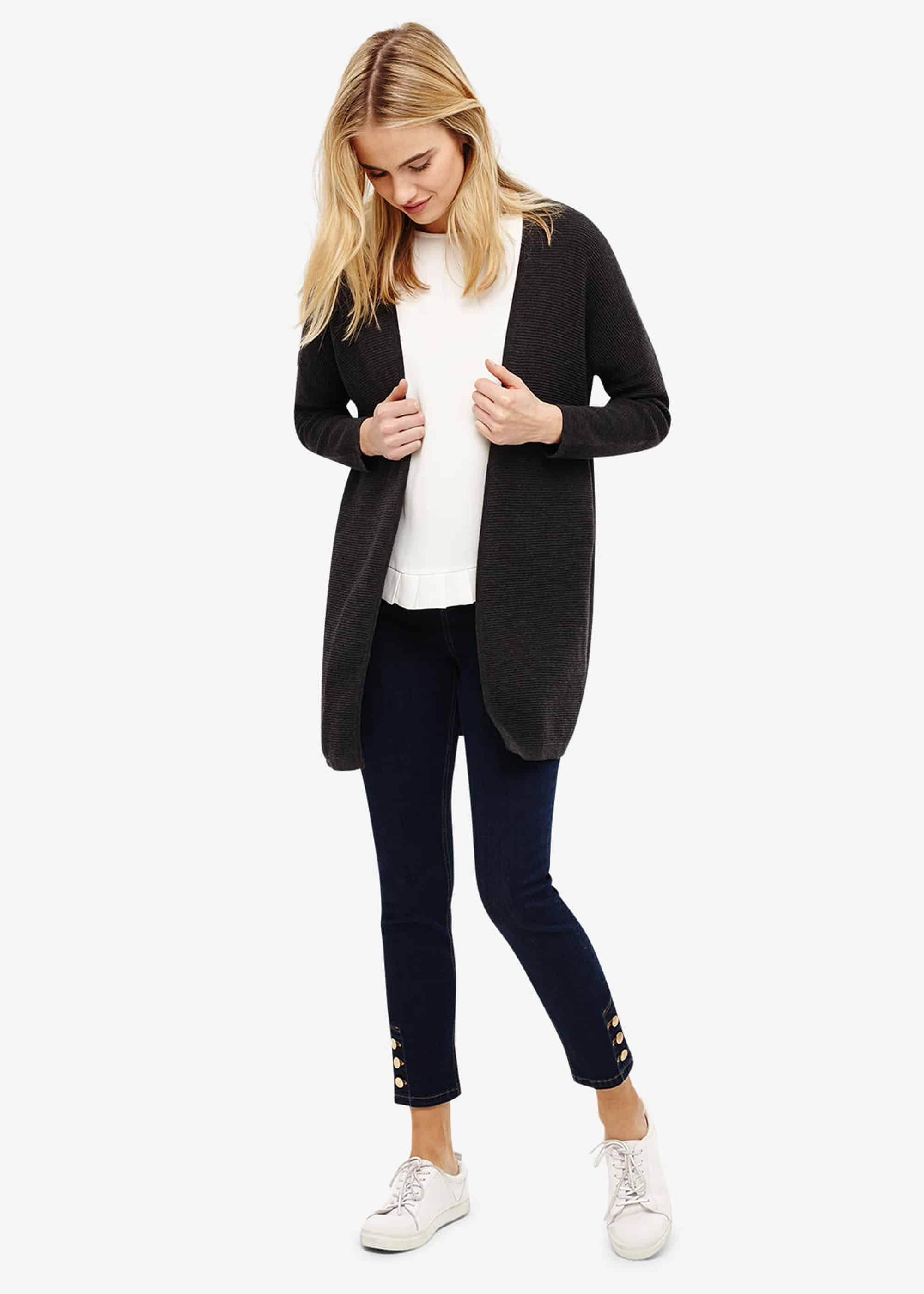 Rayna Ripple Stitch Cardigan