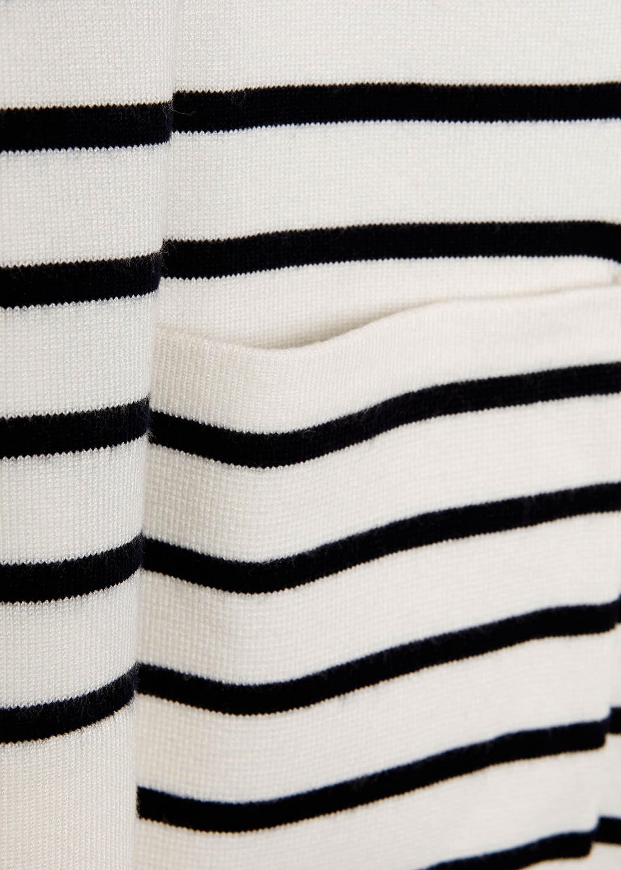 Sonya Stripe Longline Cardigan
