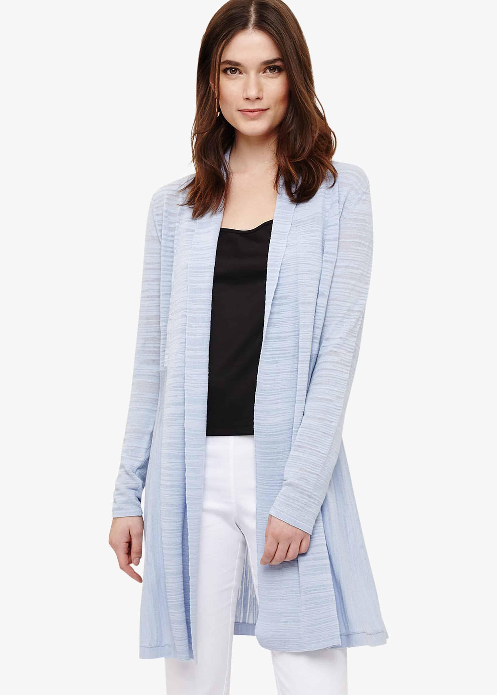 Lili Slub Longline Cardigan