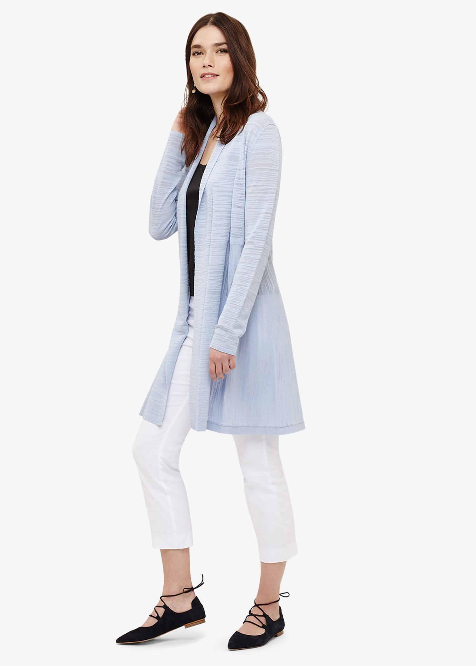 Lili Slub Longline Cardigan