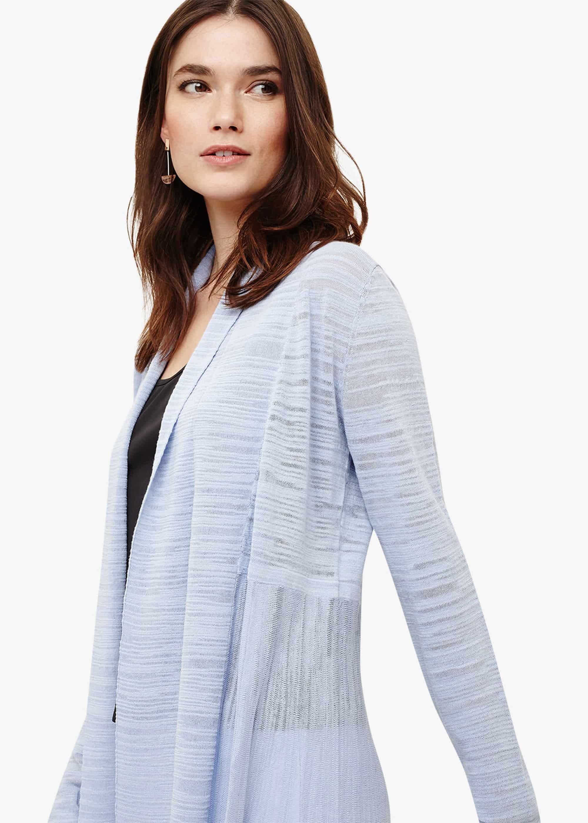Lili Slub Longline Cardigan