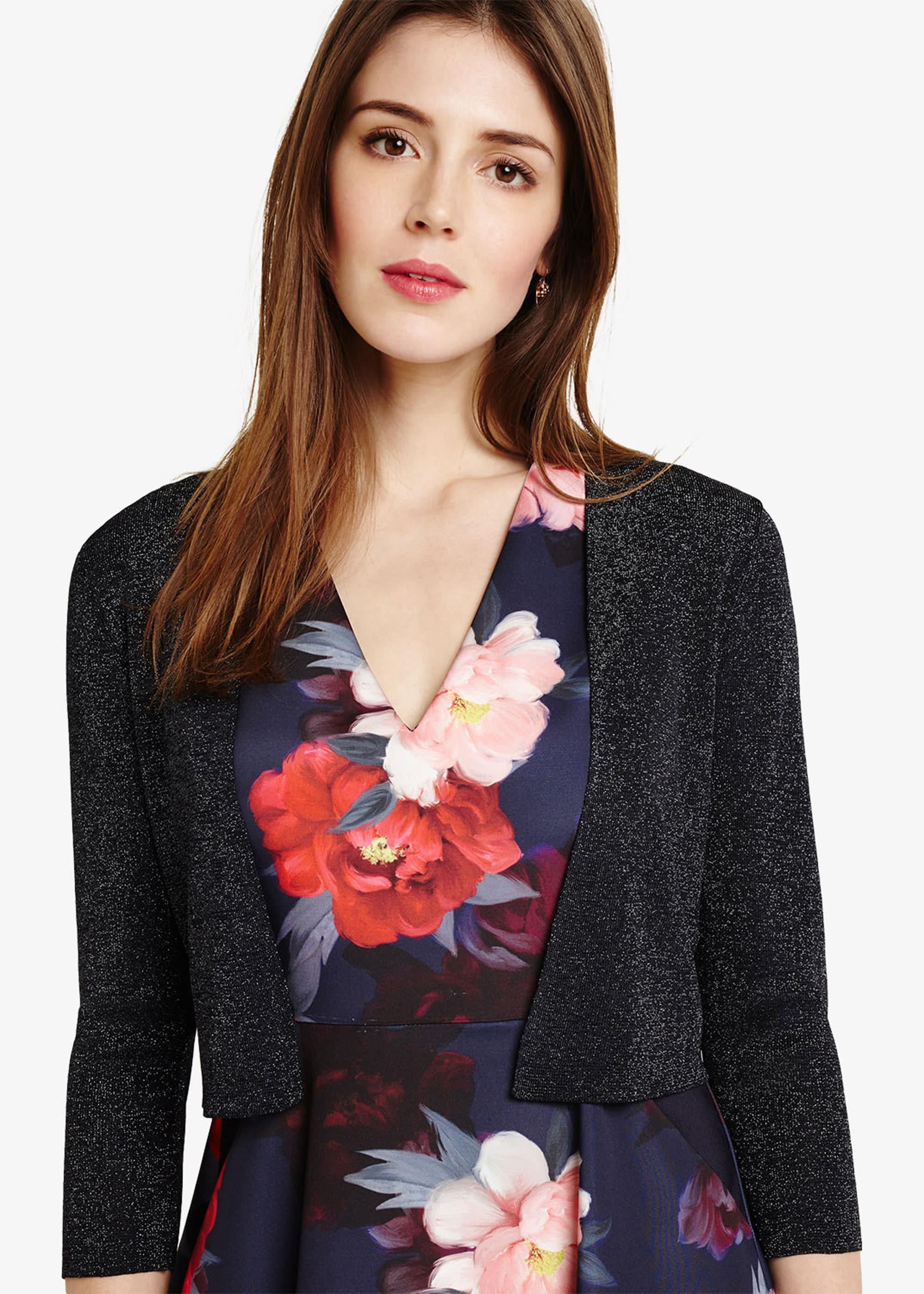 Salma Shimmer Knitted Jacket
