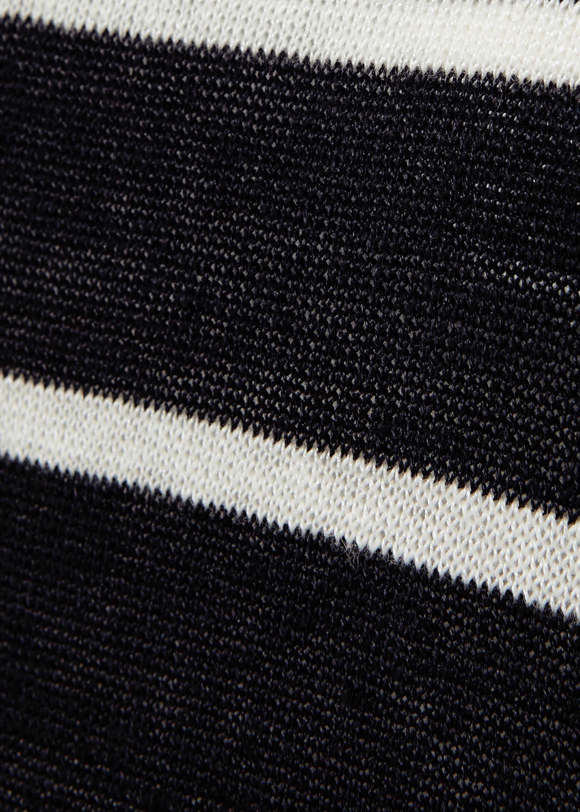 Lindsey Linen Stripe Knit Top