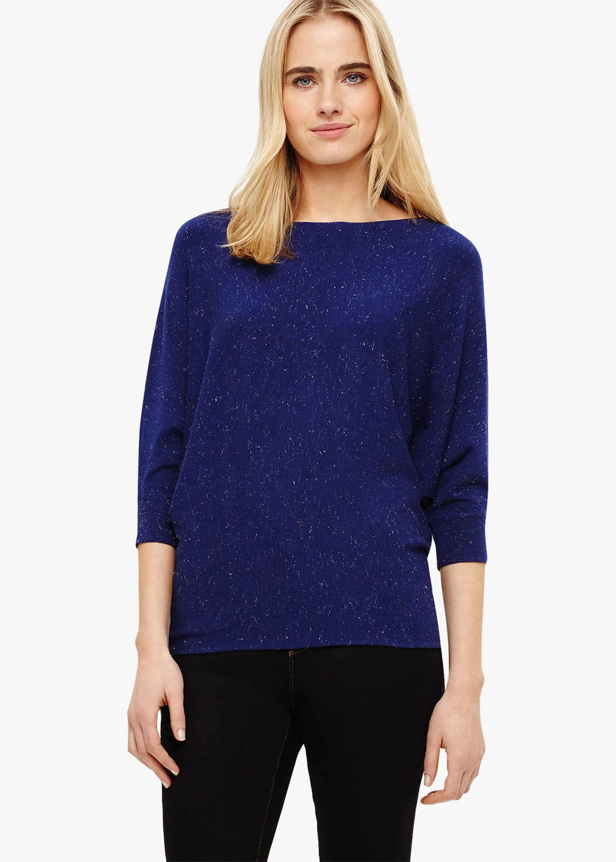 Becca Sparkle Batwing Knit Top