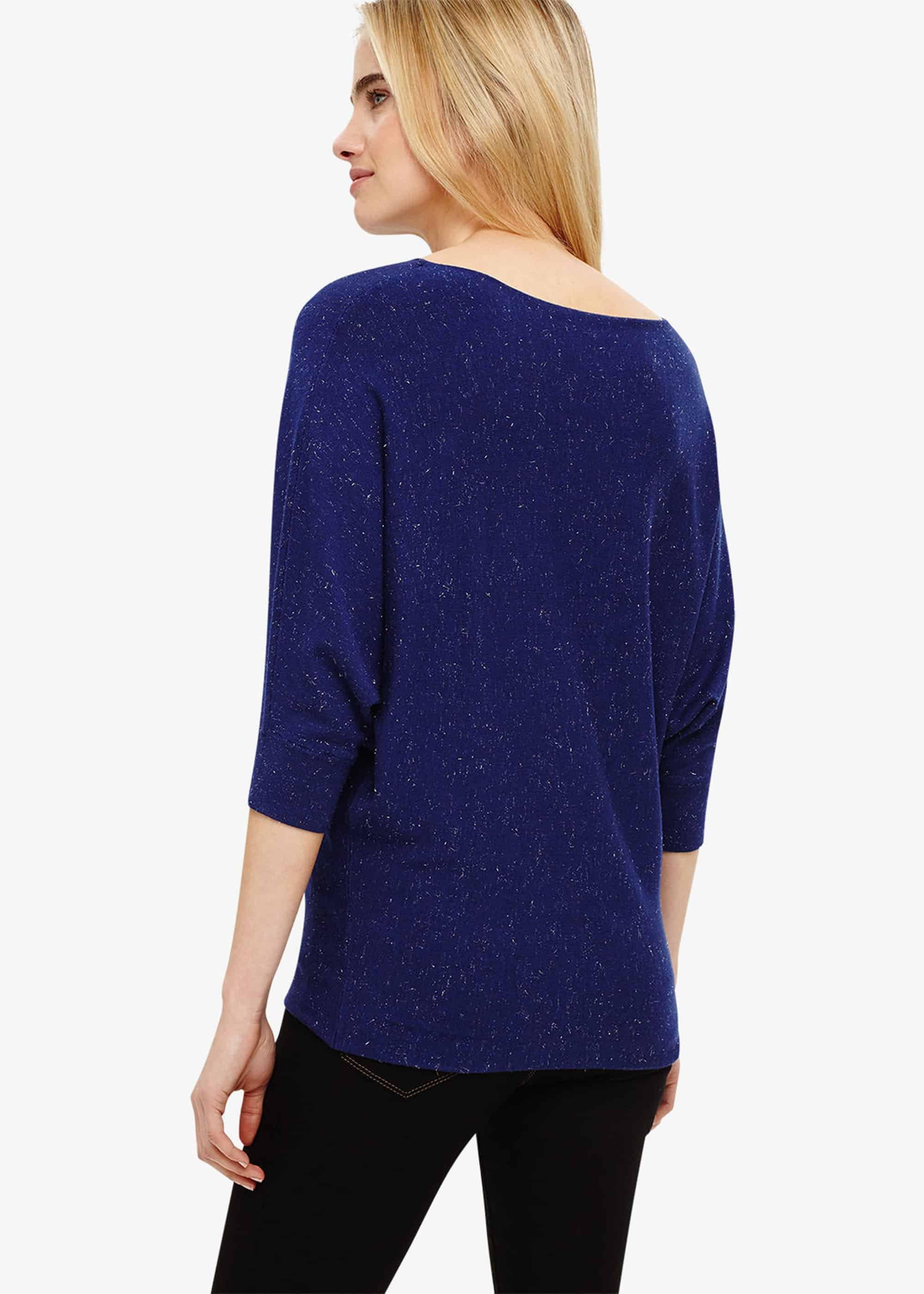 Becca Sparkle Batwing Knit Top
