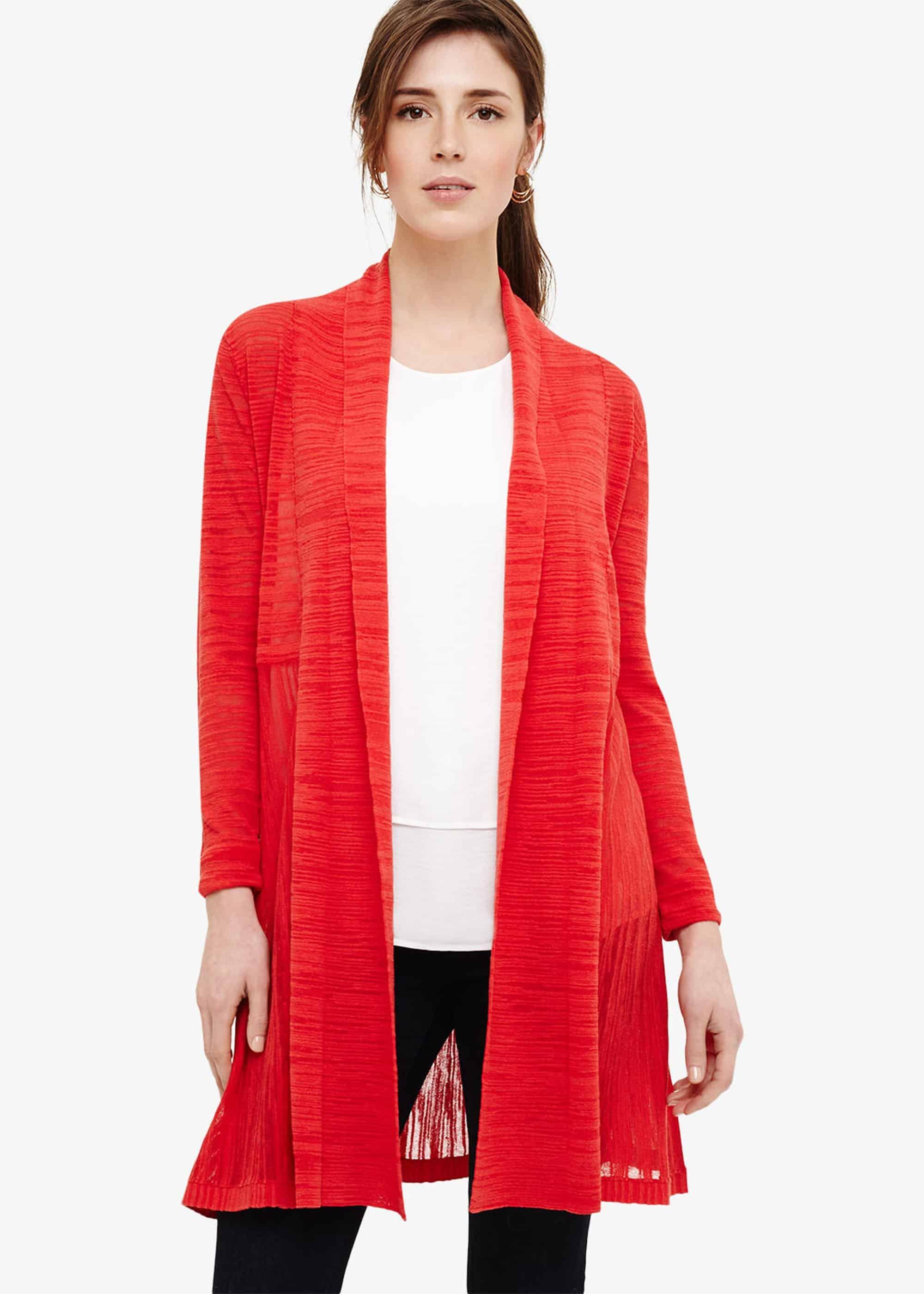 Lili Slub Longline Cardigan