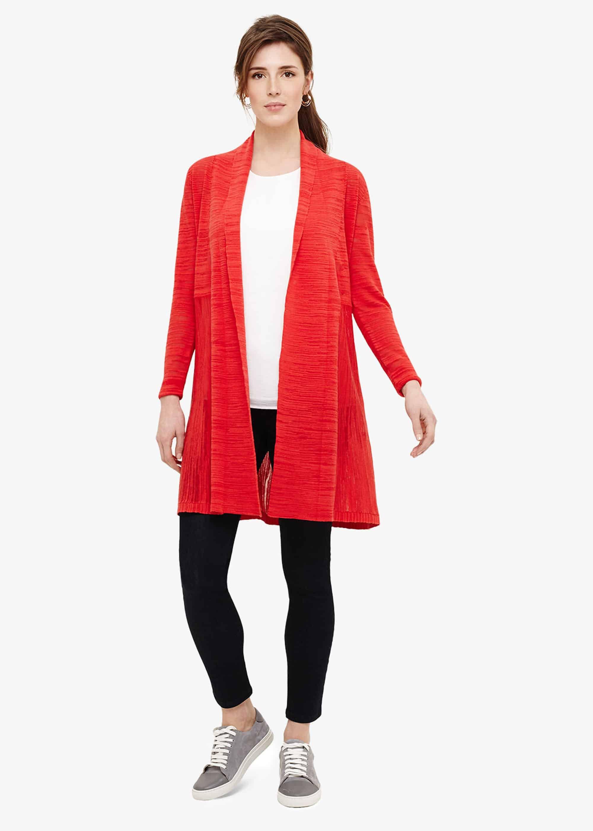 Lili Slub Longline Cardigan