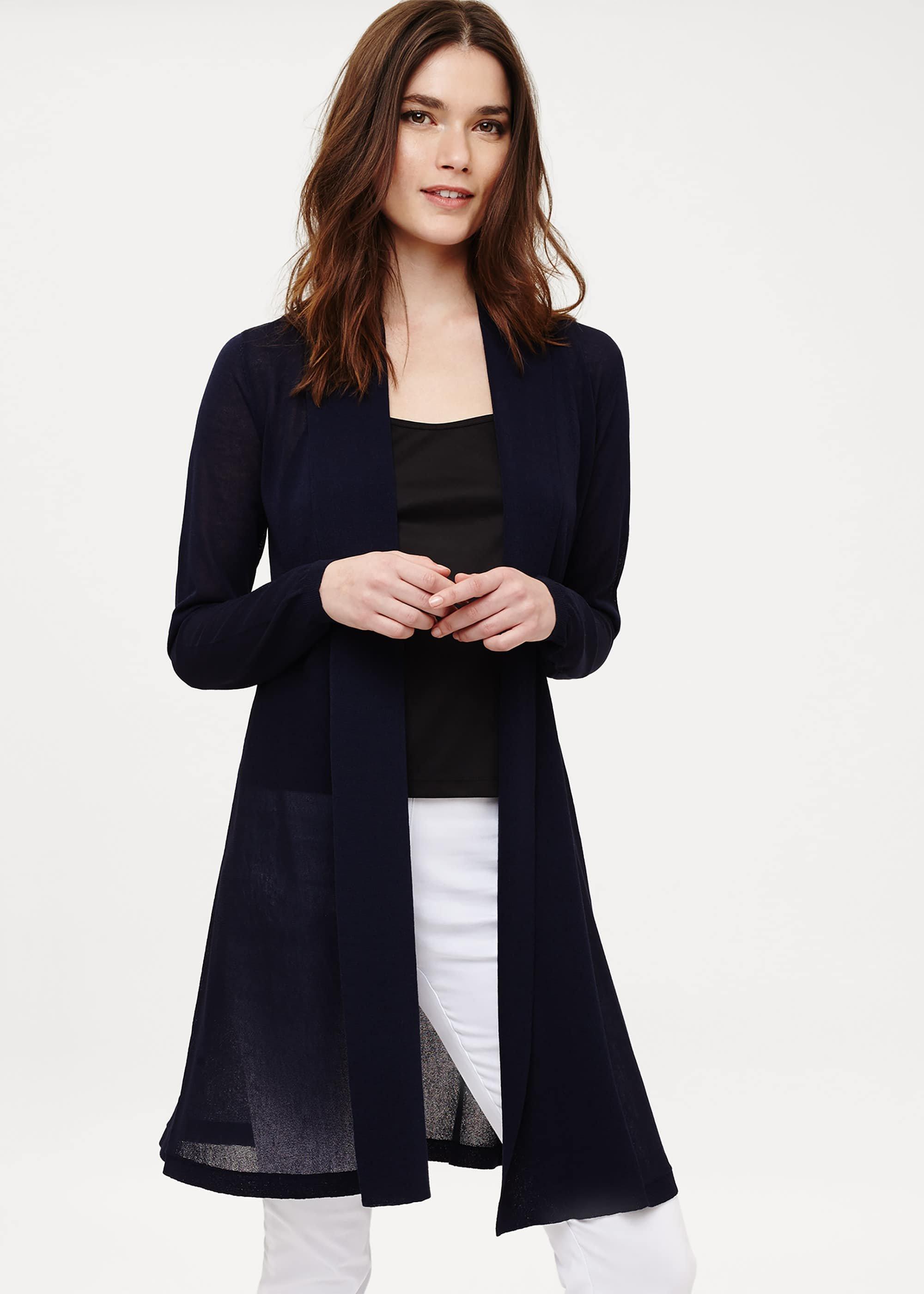 Lili Sheer Longline Cardigan