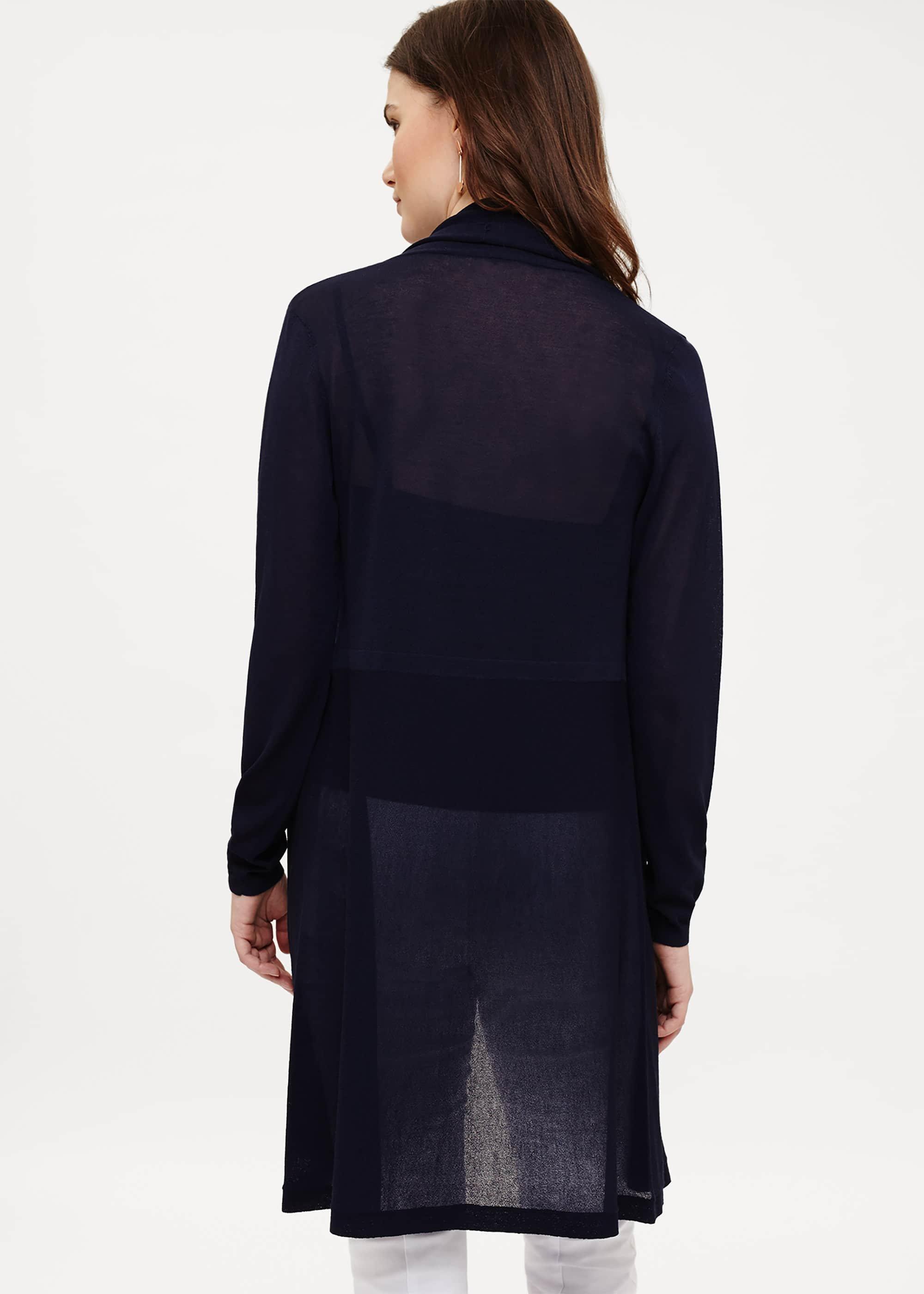 Lili Sheer Longline Cardigan