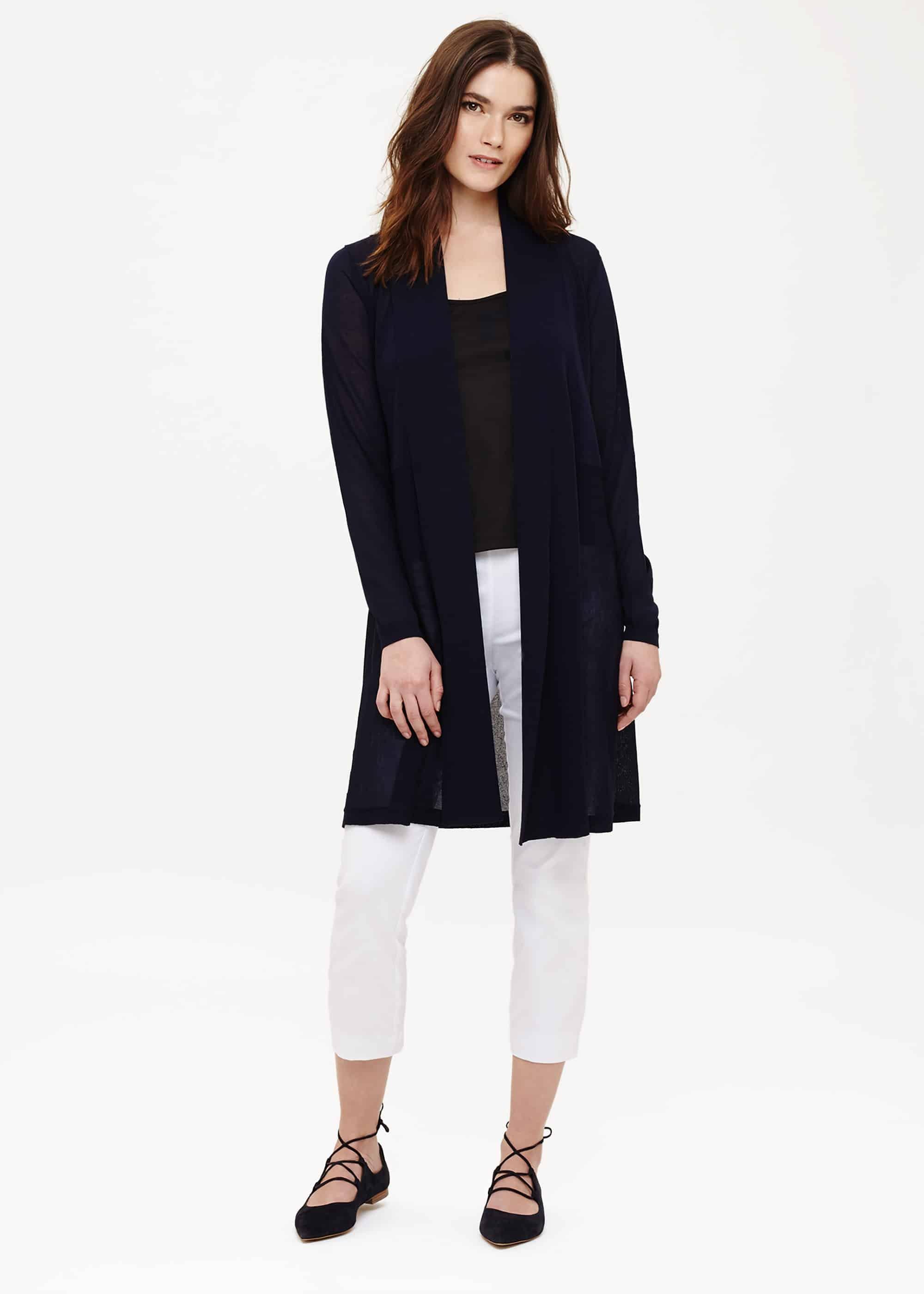 Lili Sheer Longline Cardigan