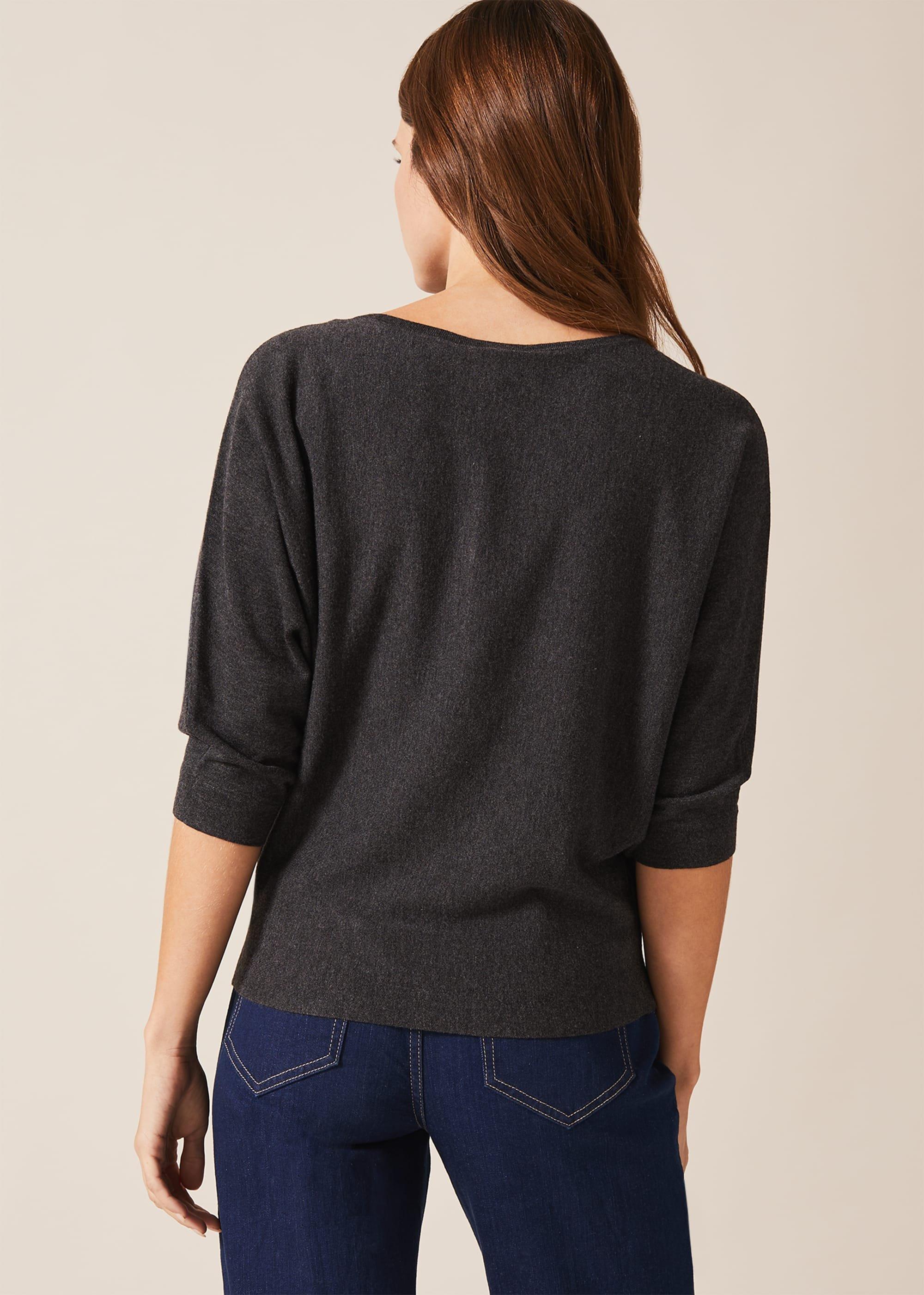 Cristine Batwing Knit Top