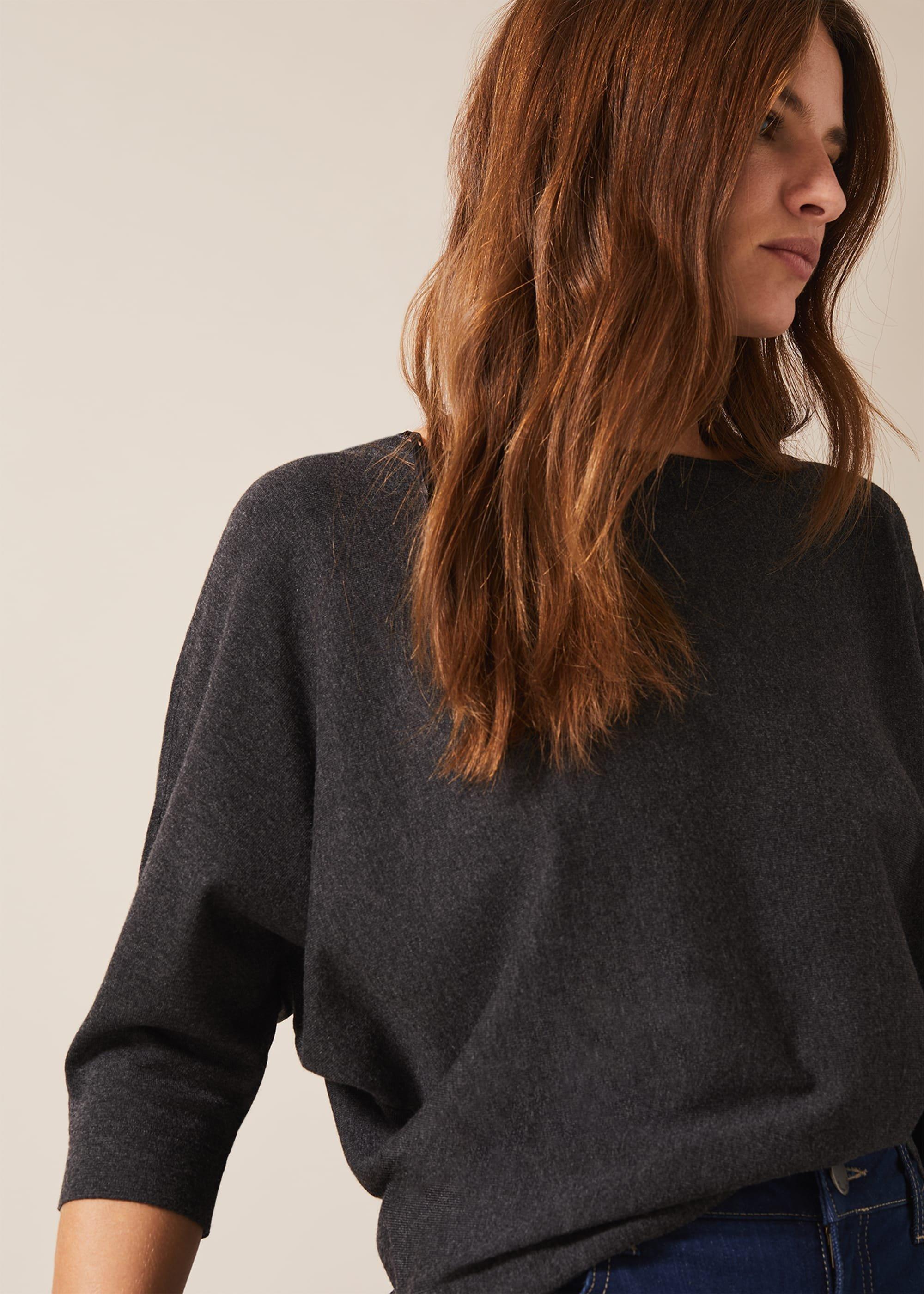 Cristine Batwing Knit Top