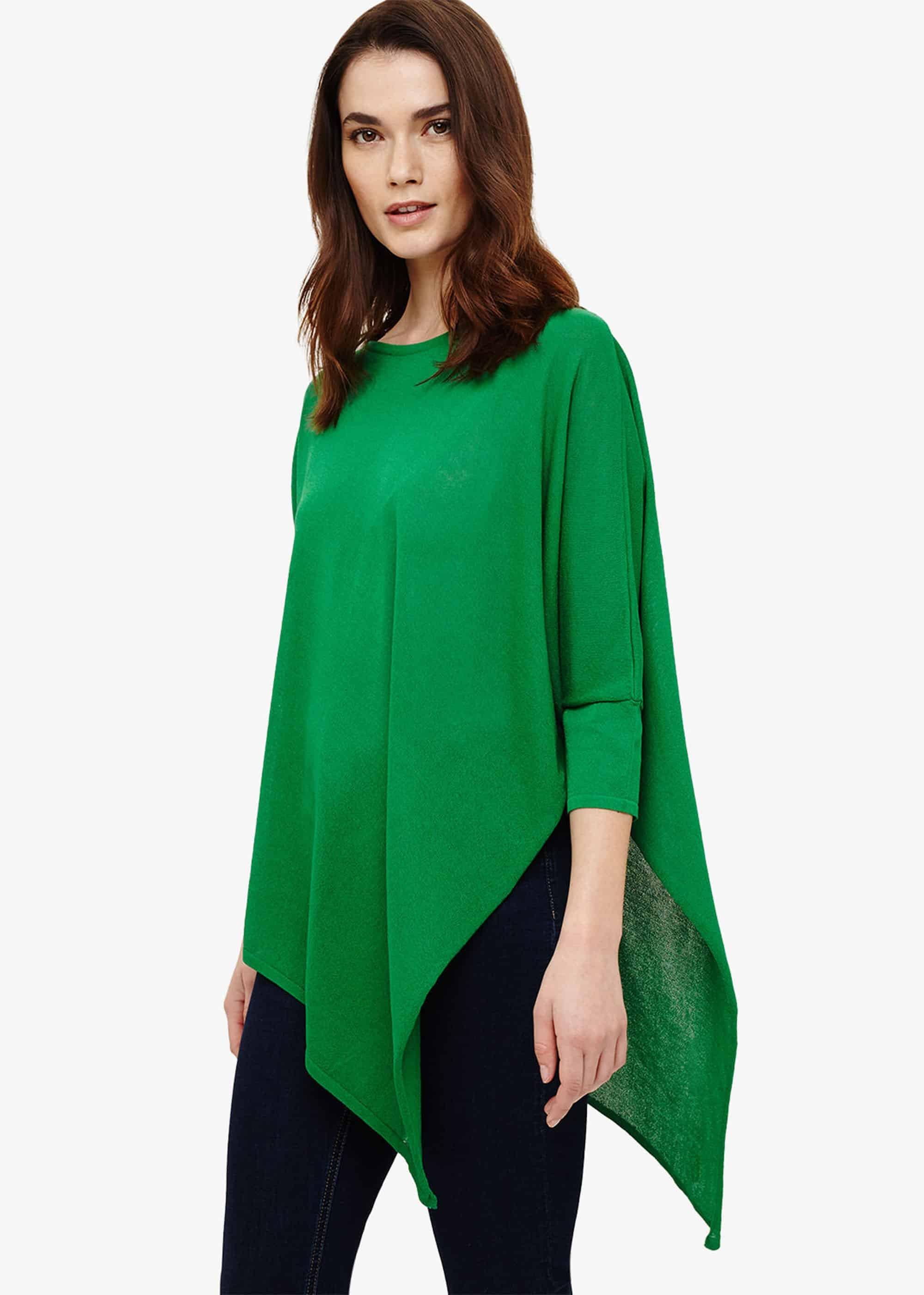 Melinda Asymmetric Knit Top