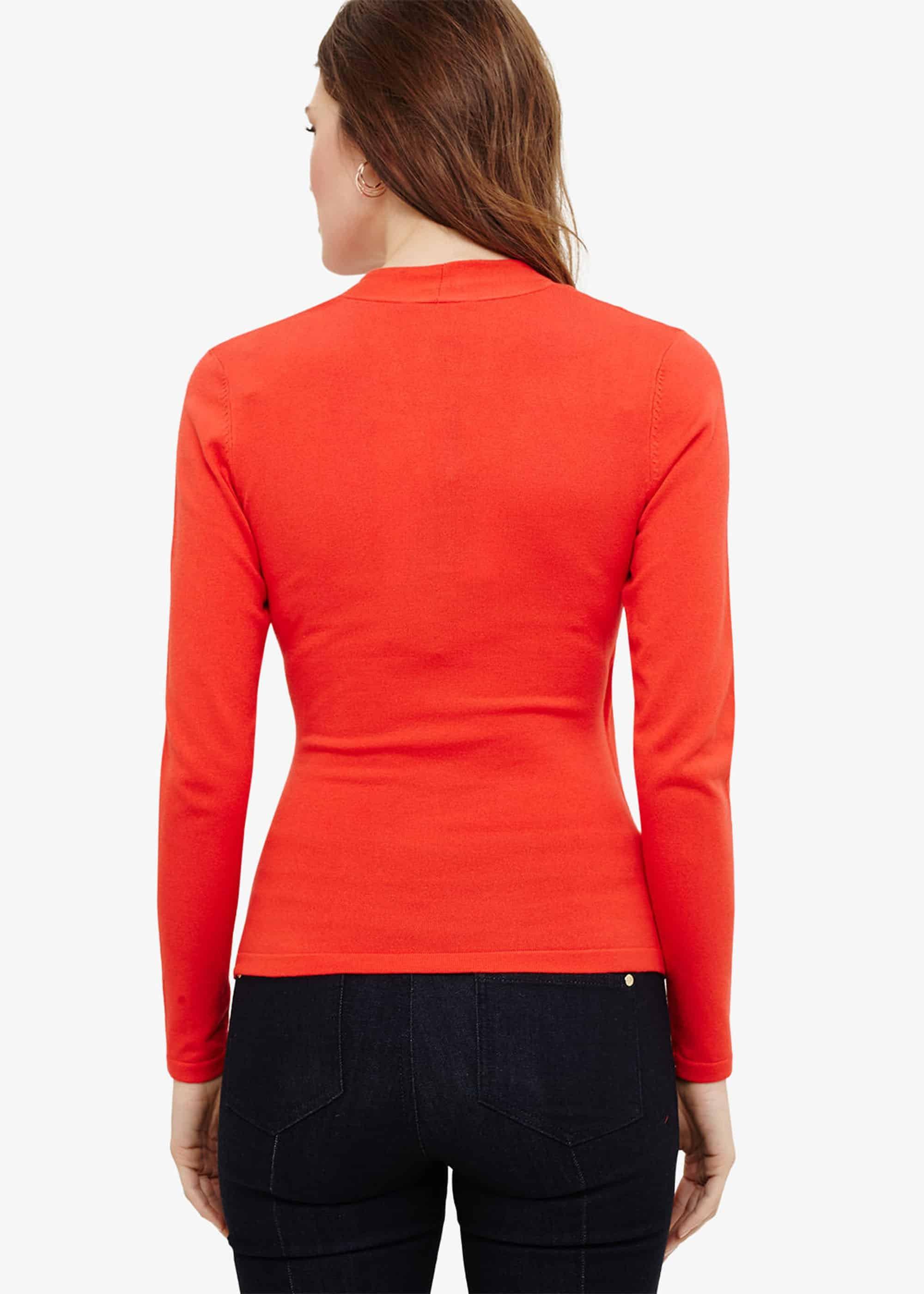 Wilma Wrap Knit Top