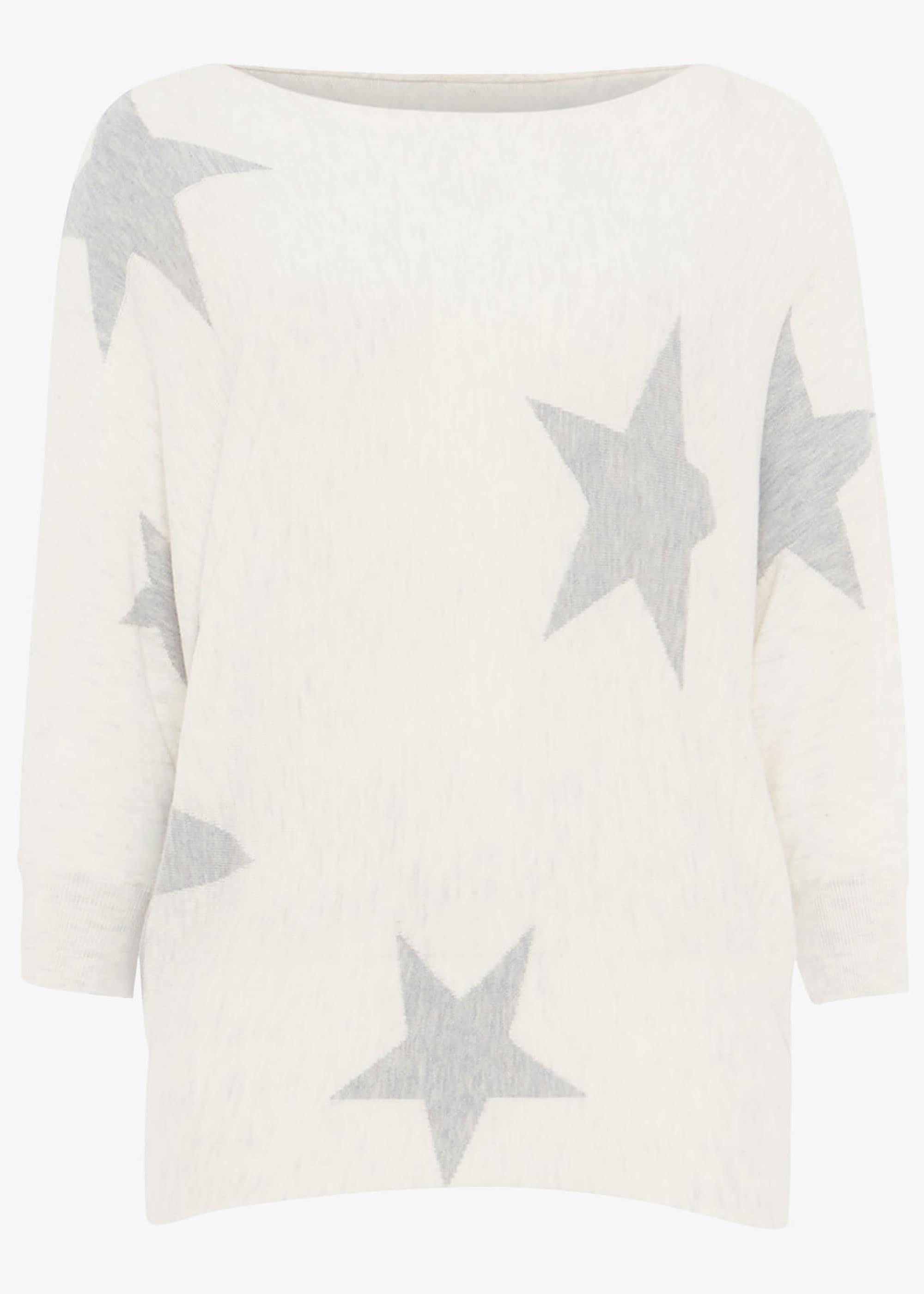Becca Star Intarsia Knitted Jumper
