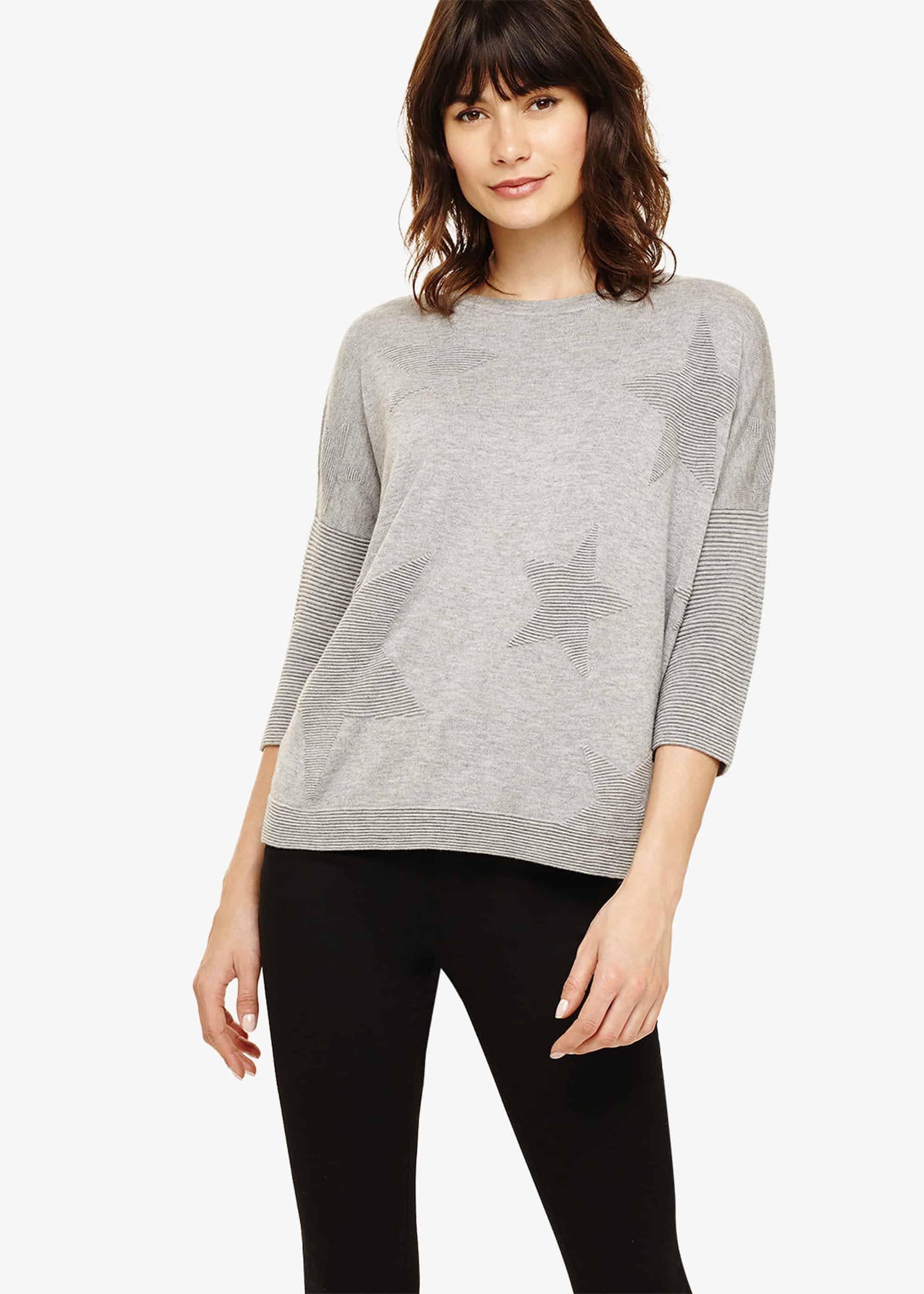Reilly Ripple Star Knitted Jumper