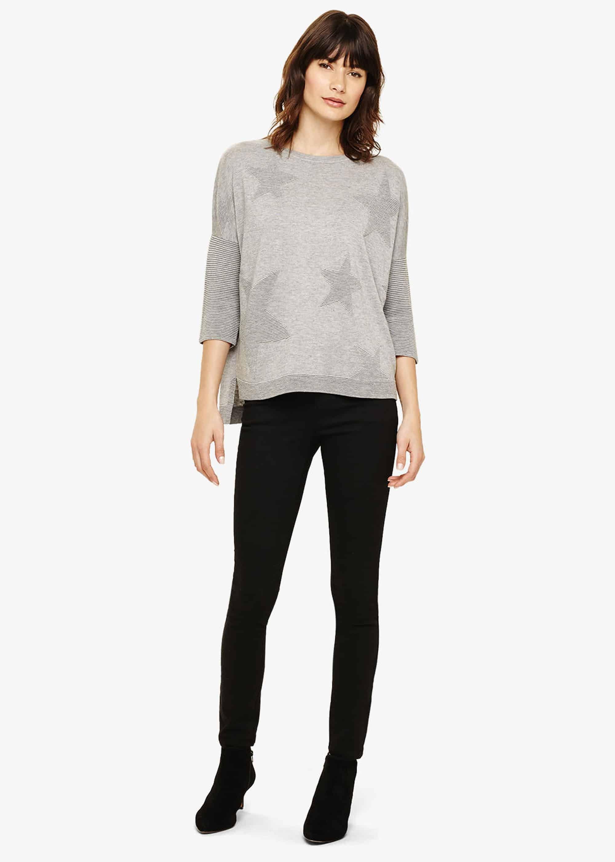 Reilly Ripple Star Knitted Jumper