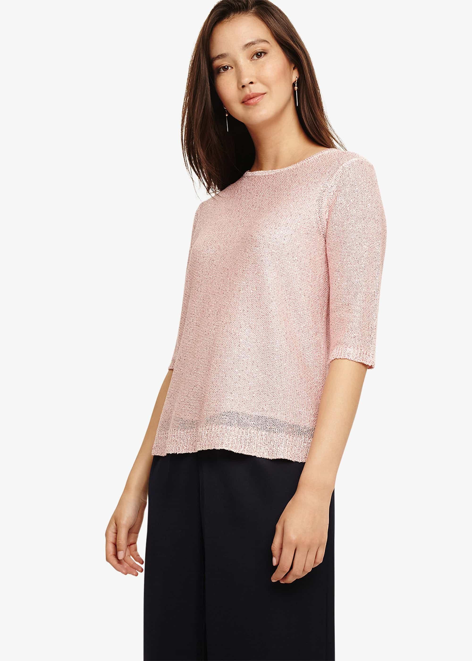Caley Sequin Knitted Top