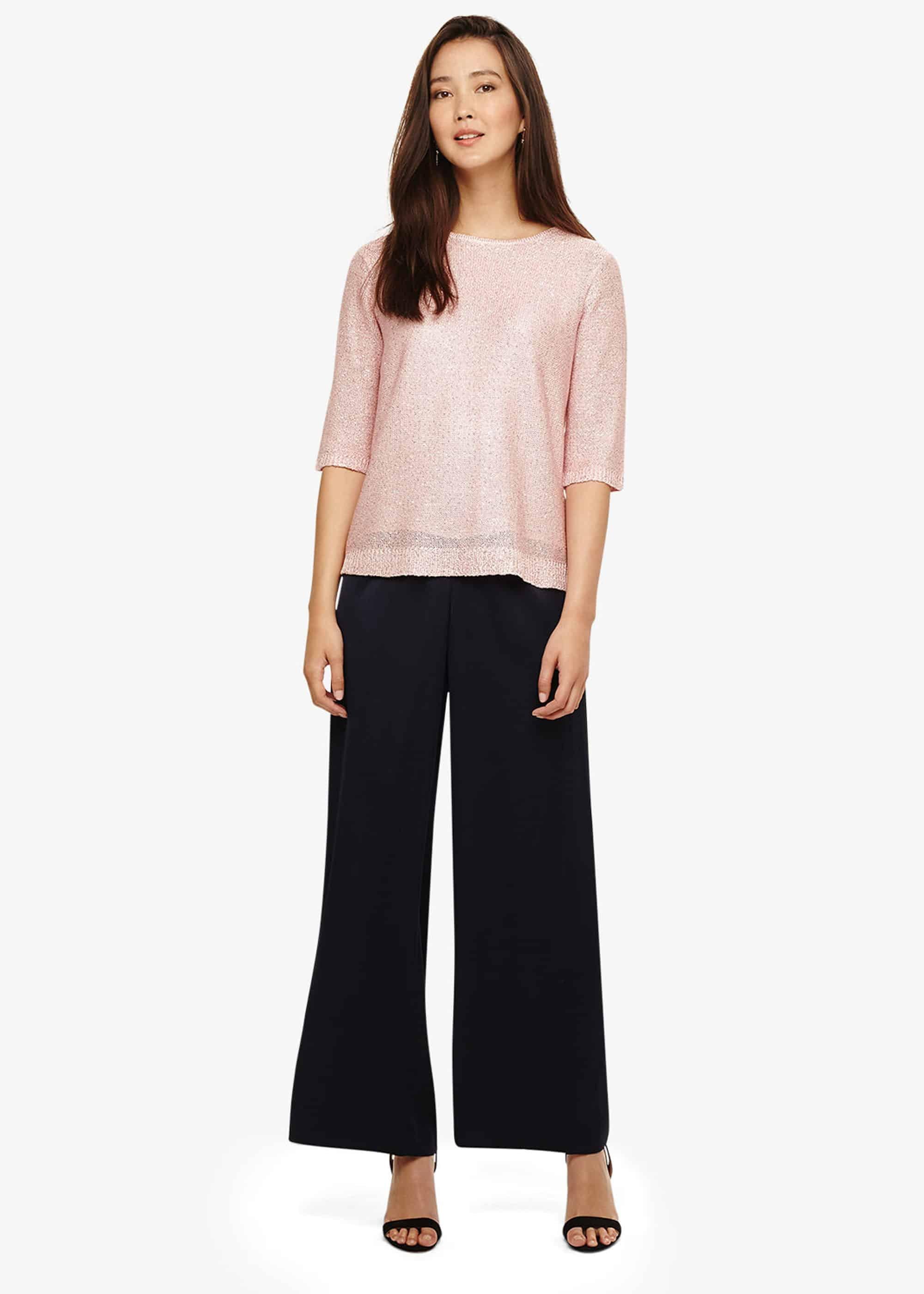 Caley Sequin Knitted Top