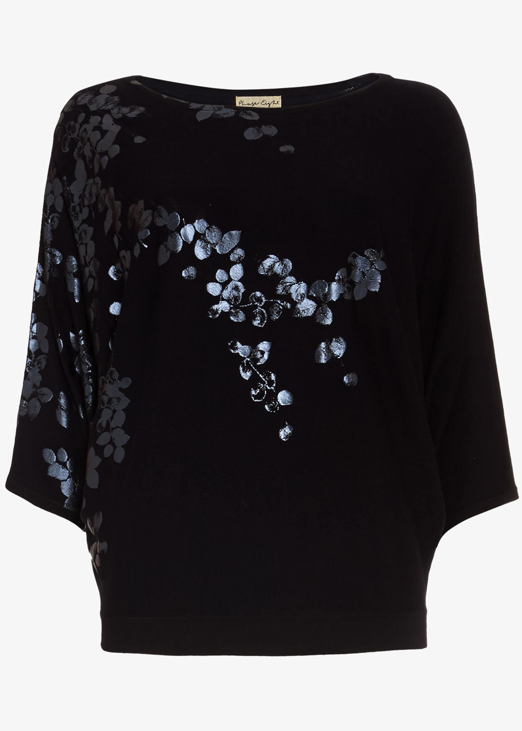 Bertie Blossom Foil Knitted Top