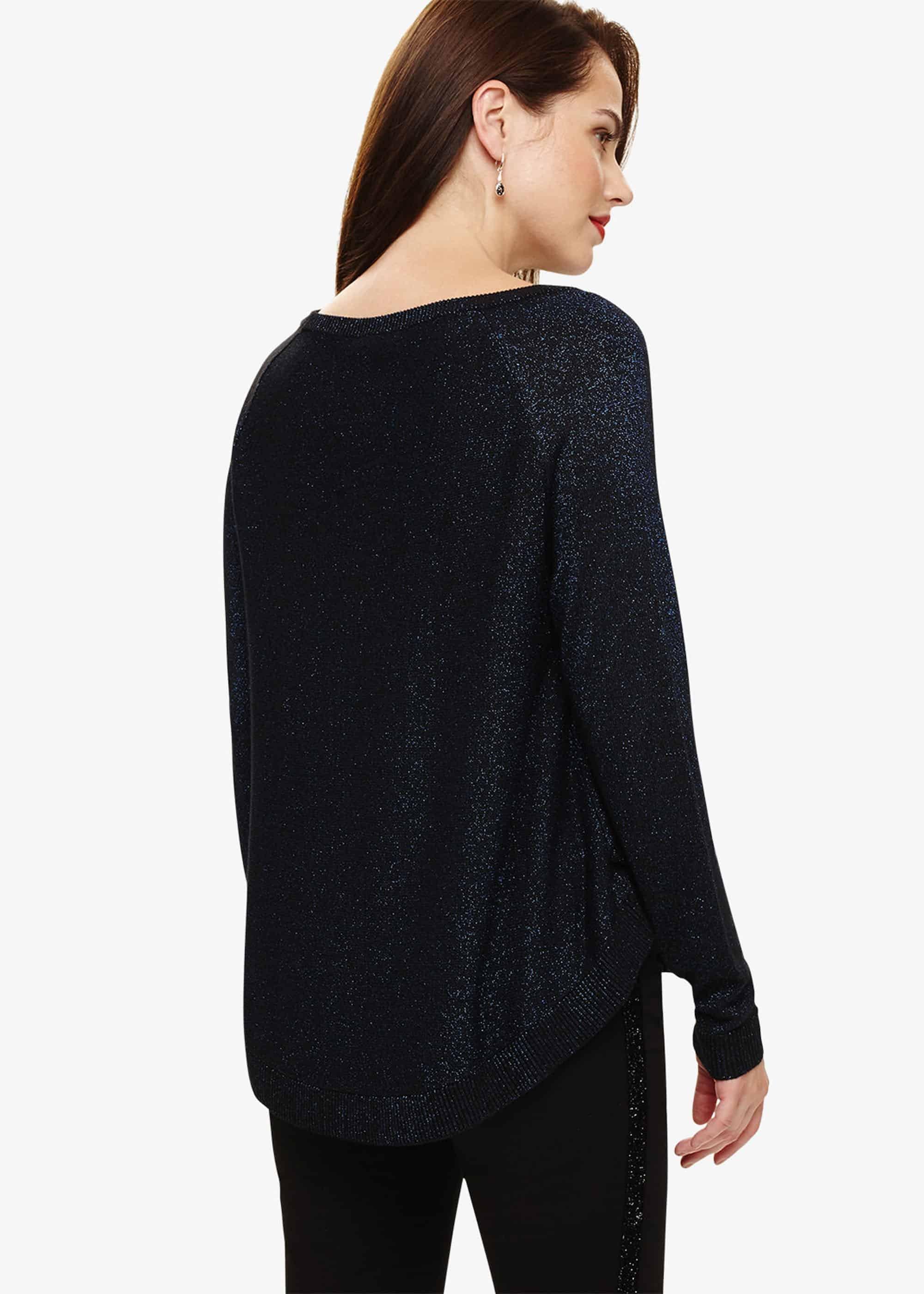 Terza Sparkle Swing Knitted Jumper