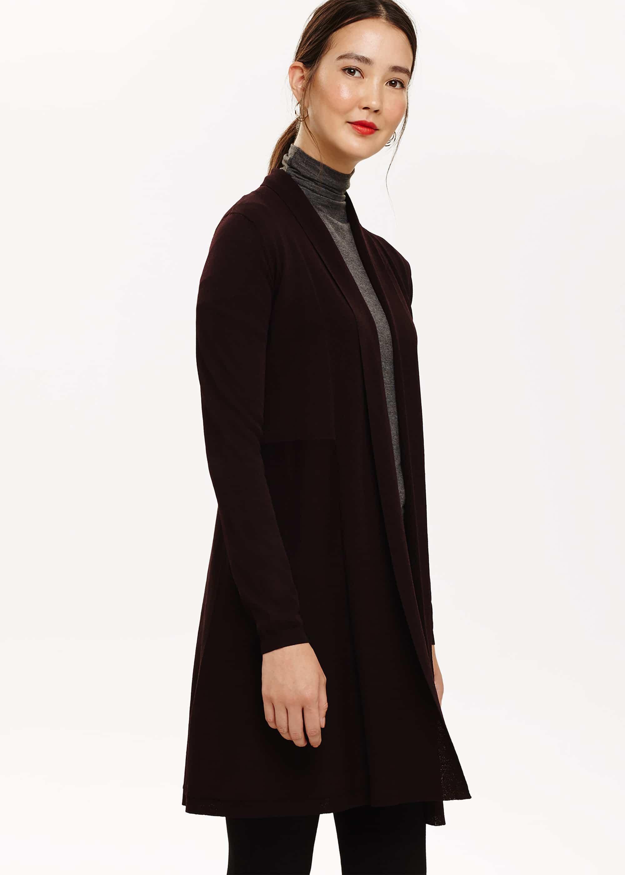 Lili Sheer Longline Cardigan
