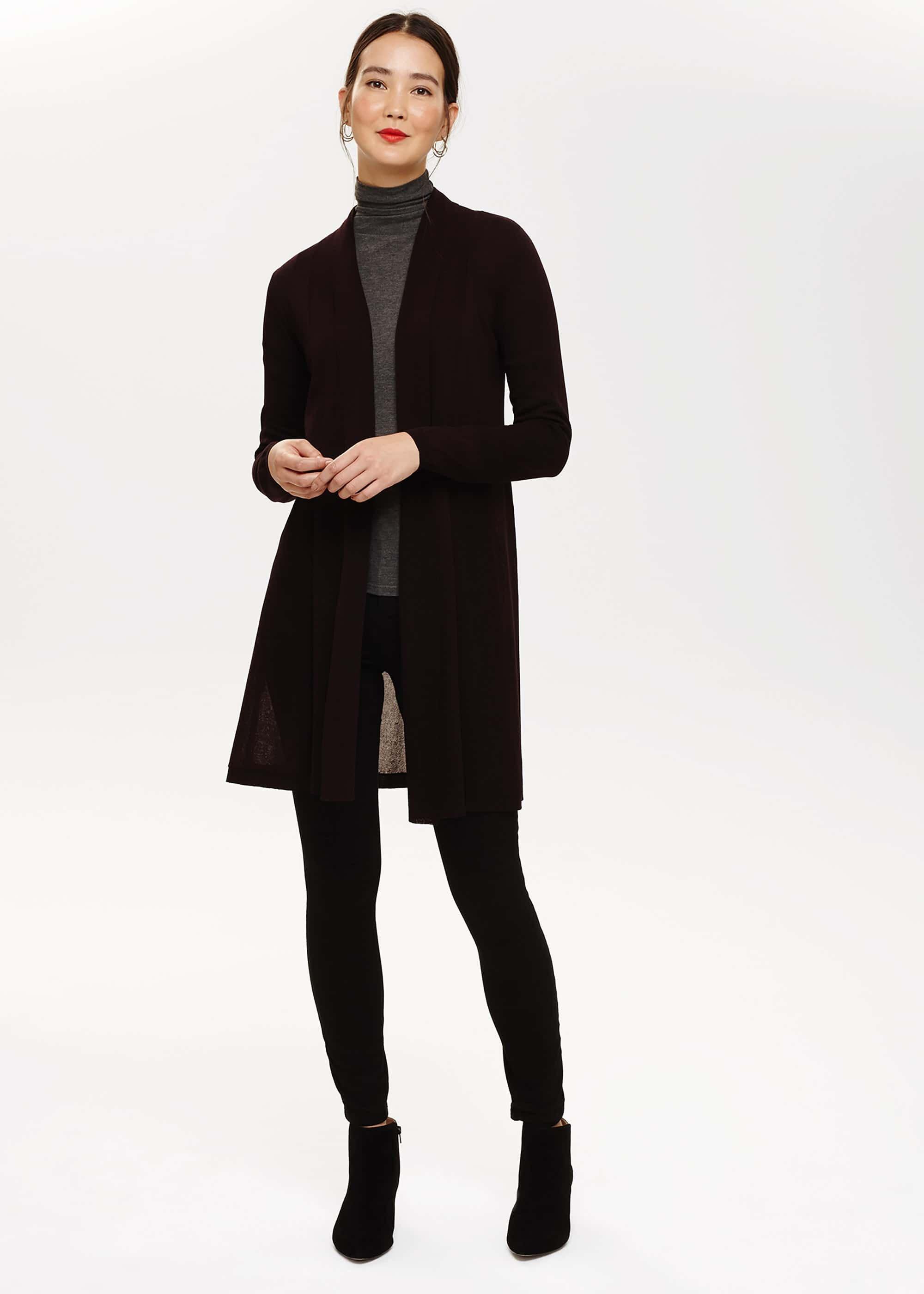 Lili Sheer Longline Cardigan