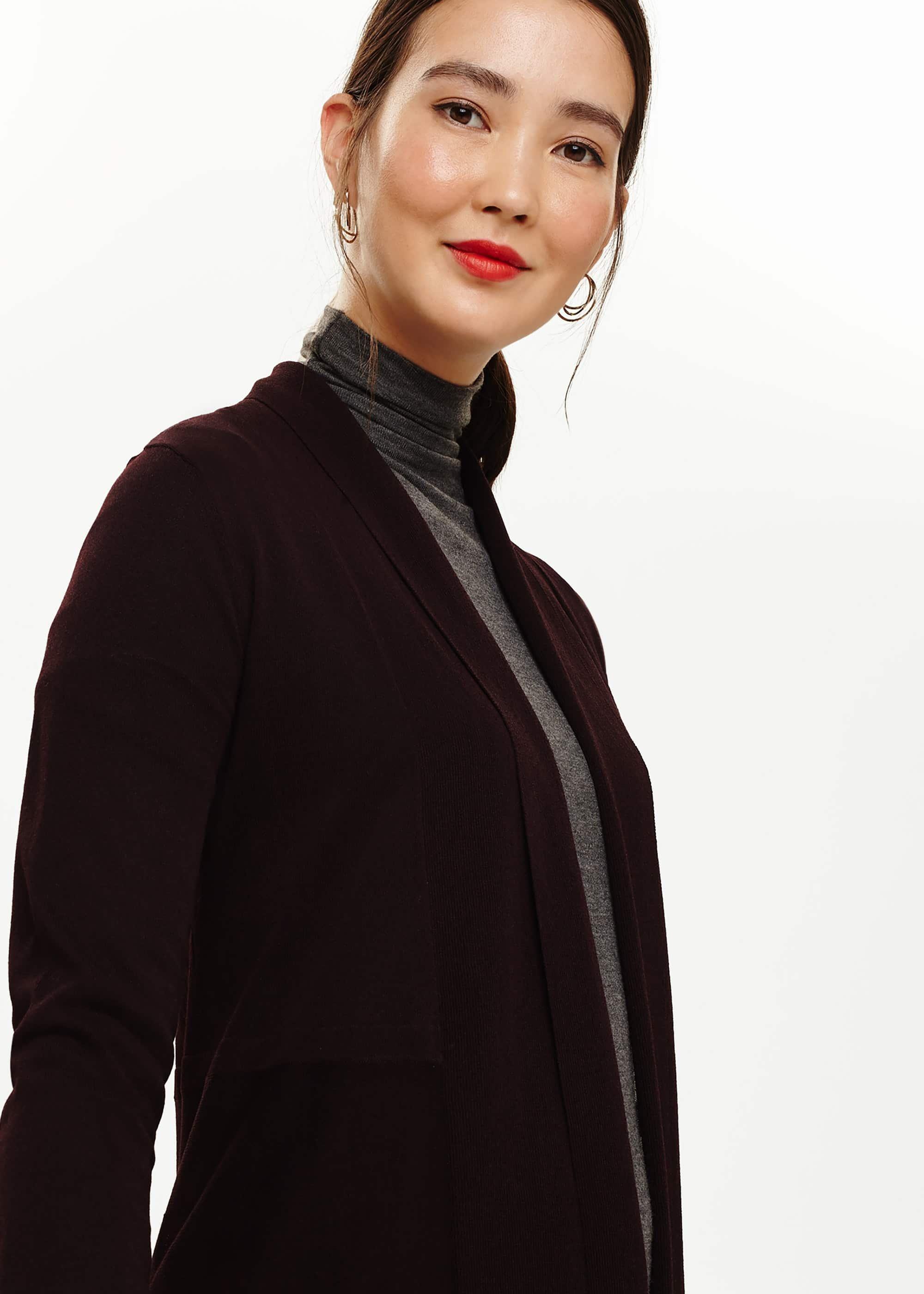 Lili Sheer Longline Cardigan