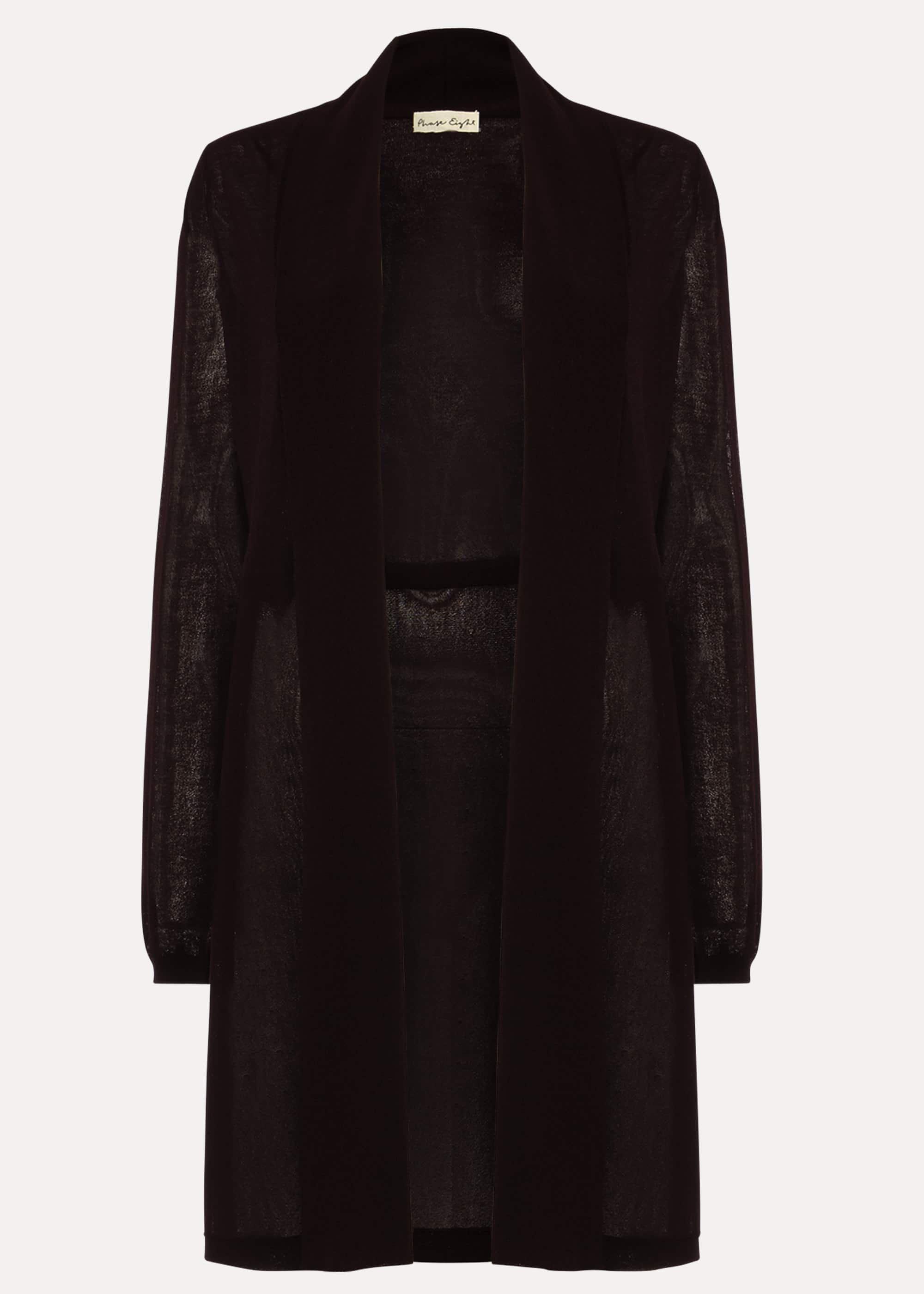 Lili Sheer Longline Cardigan